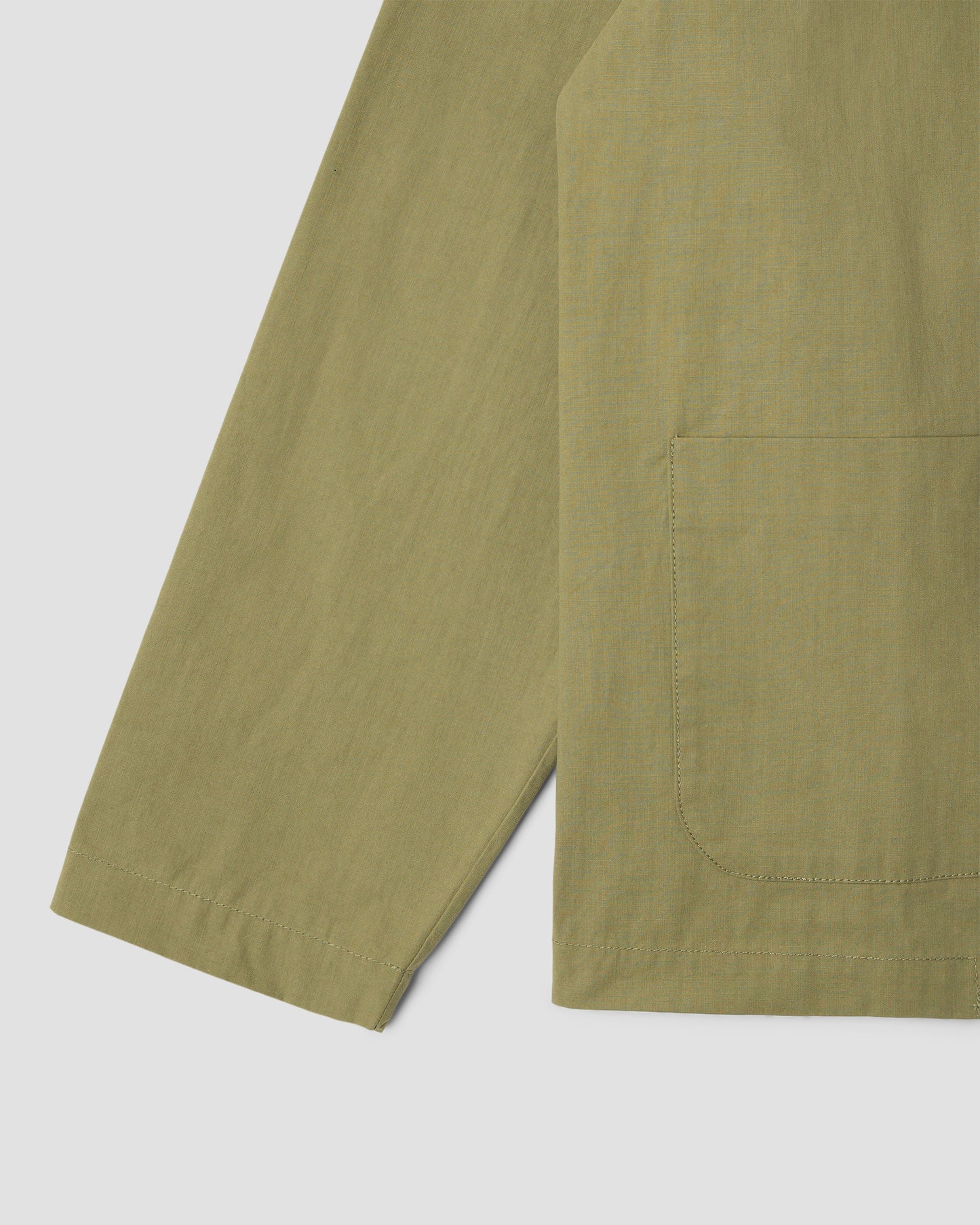 3 Pocket Jacket (Olive Sateen)