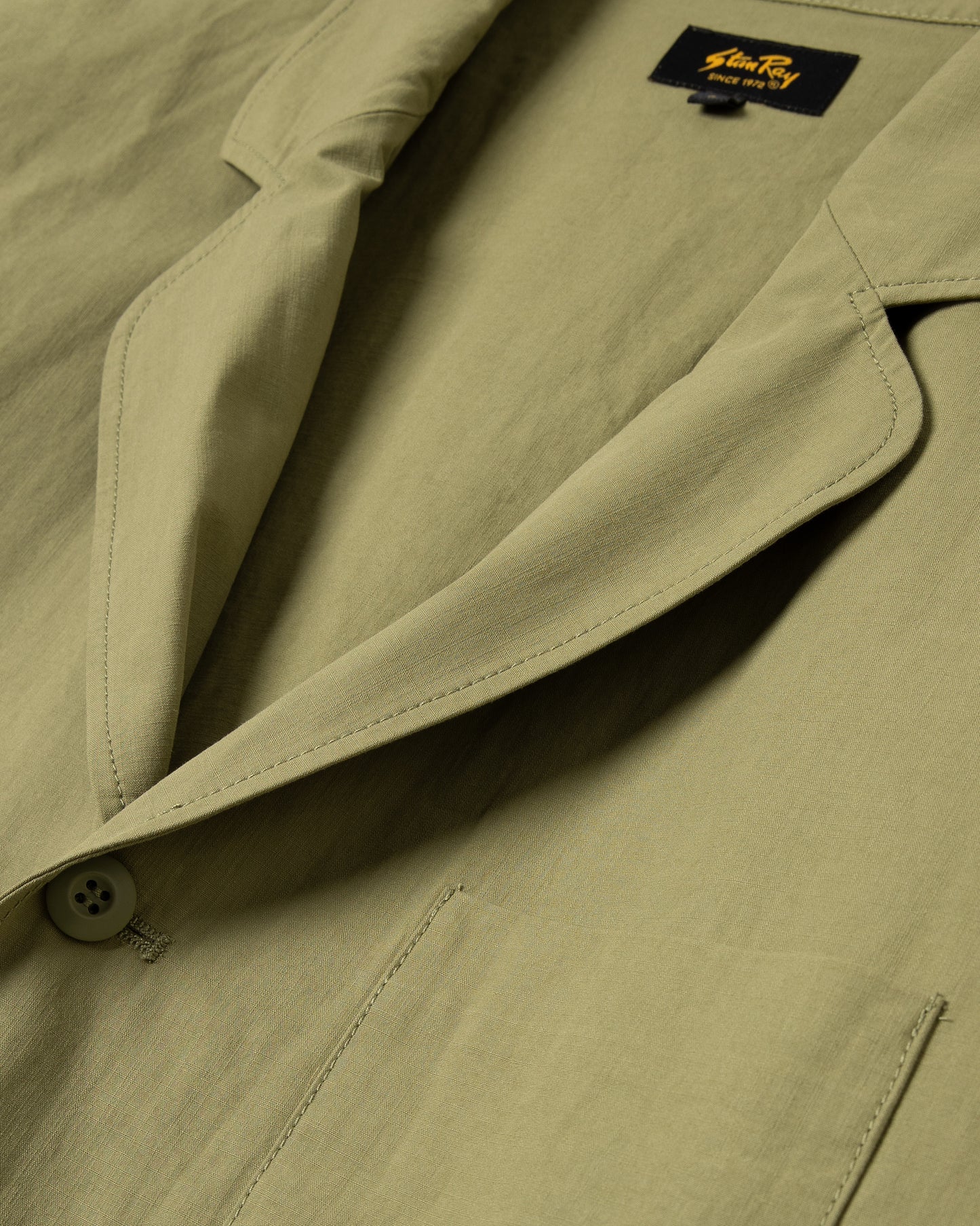 3 Pocket Jacket (Olive Sateen)