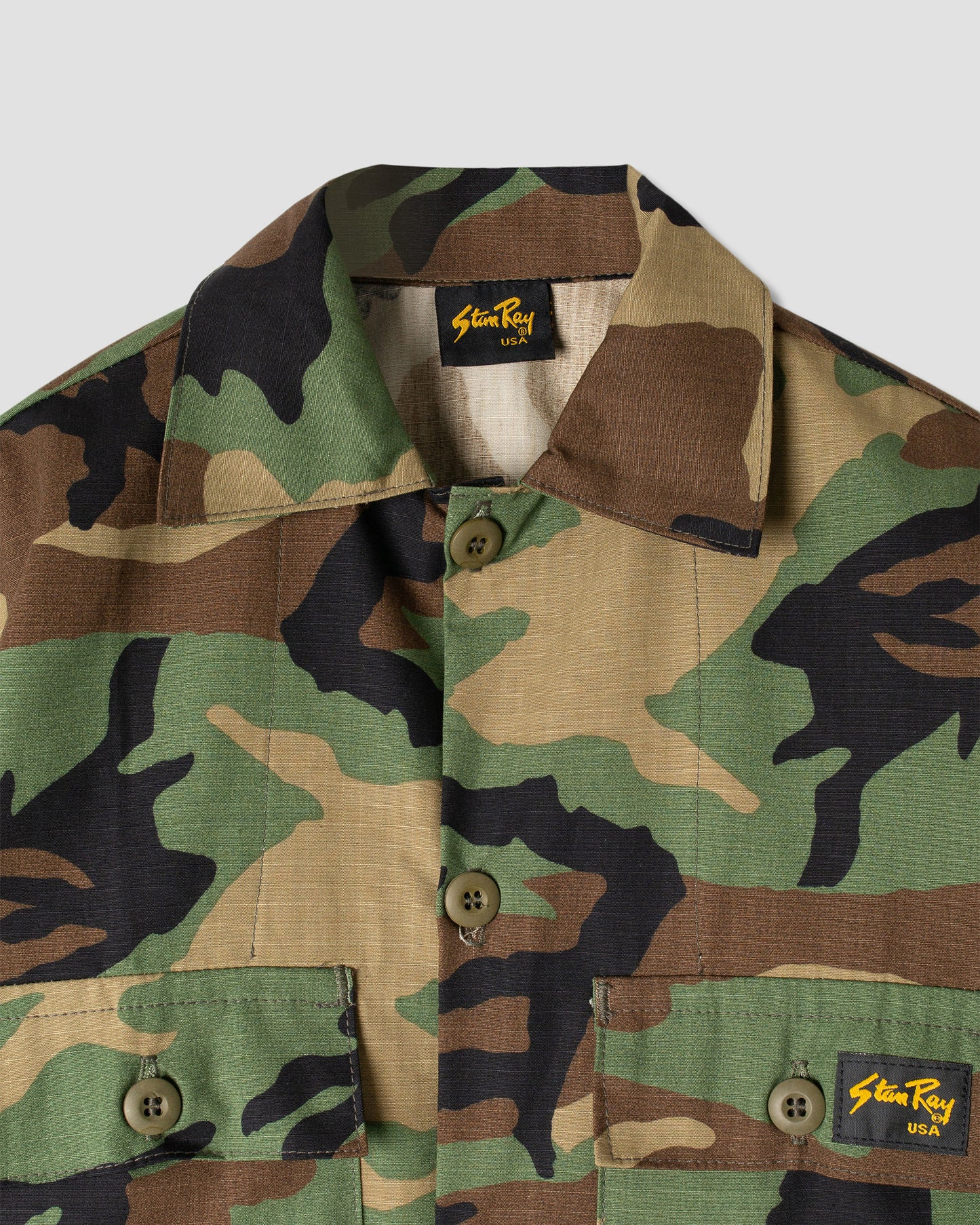 4 Pocket Jacket (Woodland Camo)