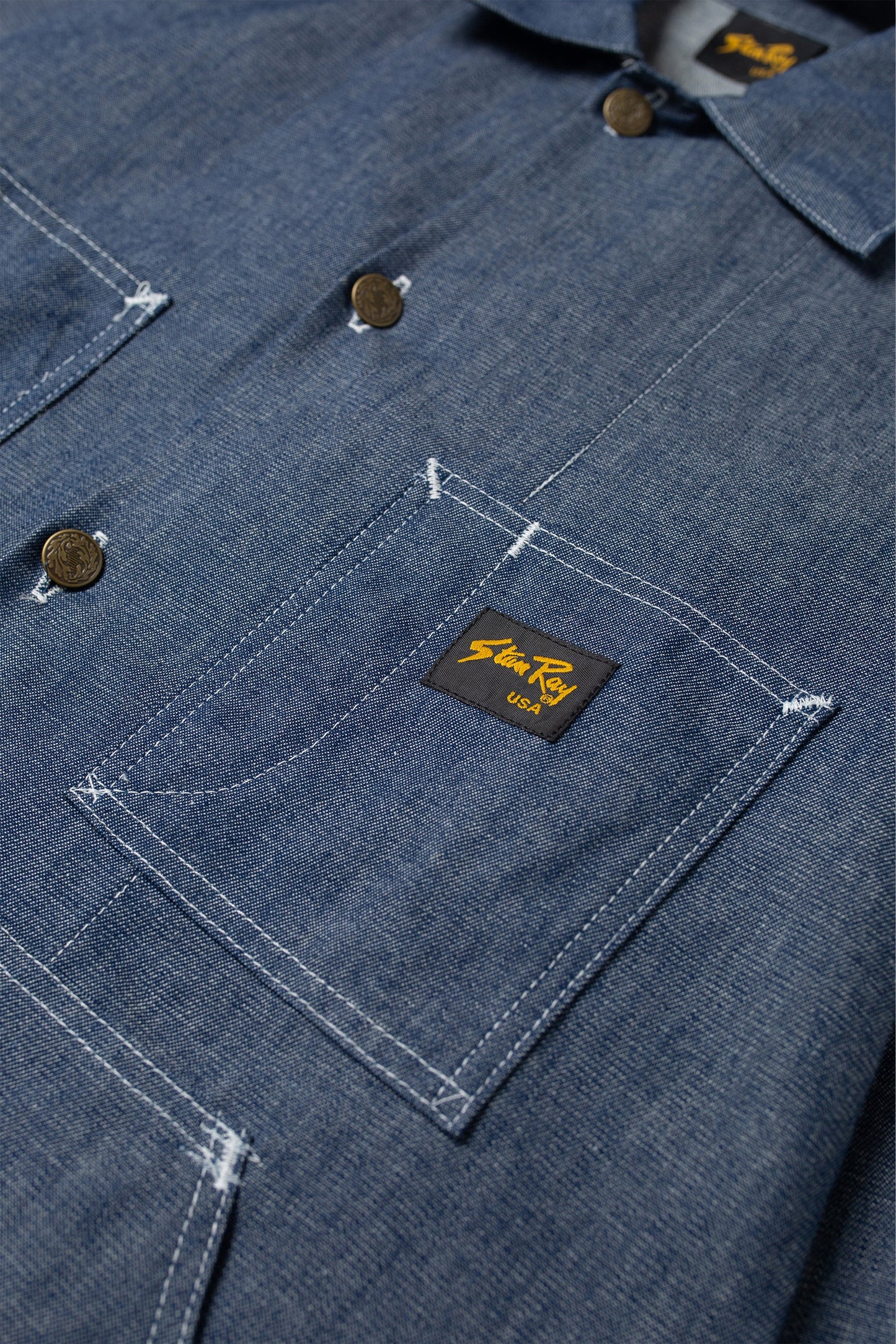 Shop Jacket (Washed Chambray)