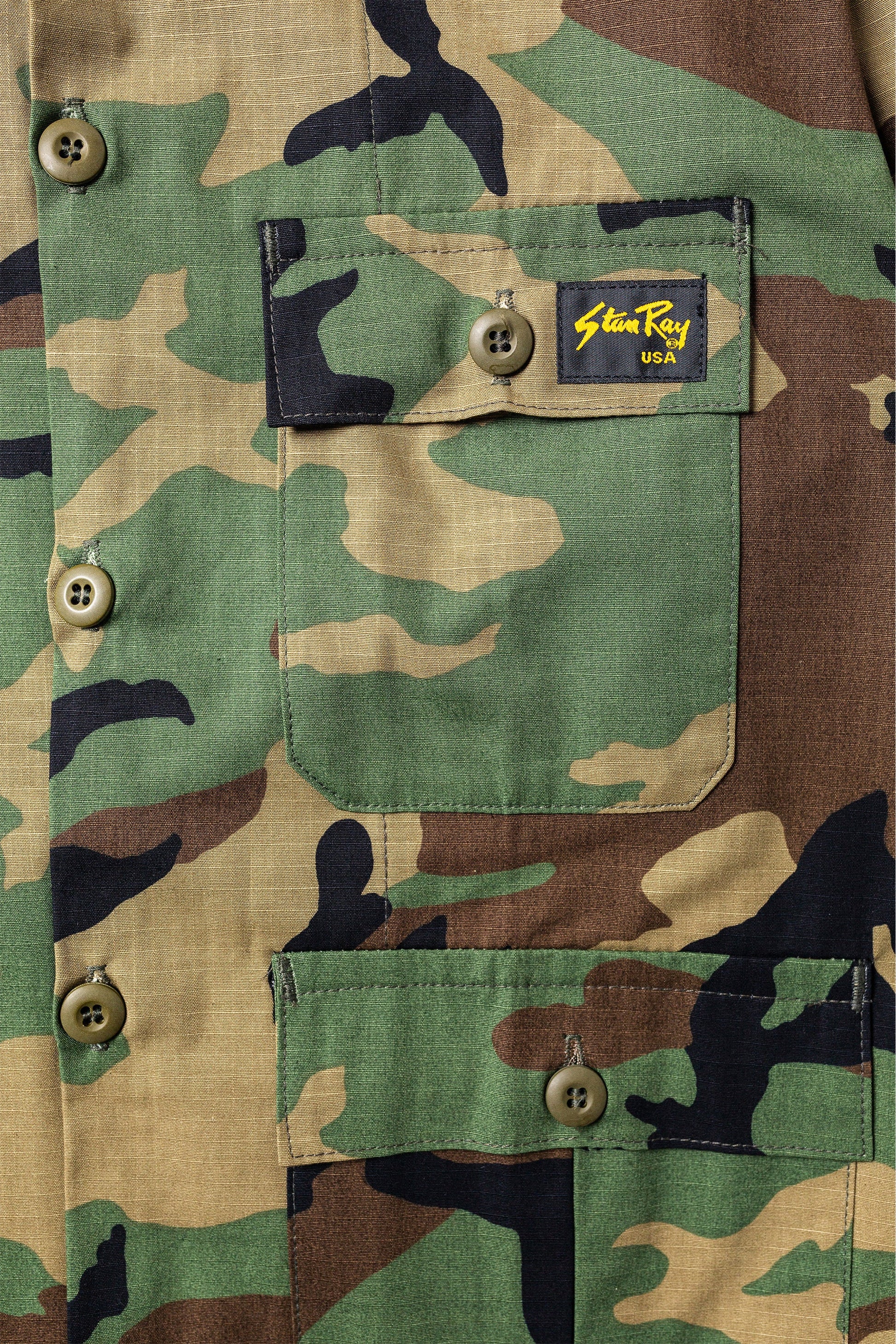 4 Pocket Jacket (Woodland Camo) - Stan Ray