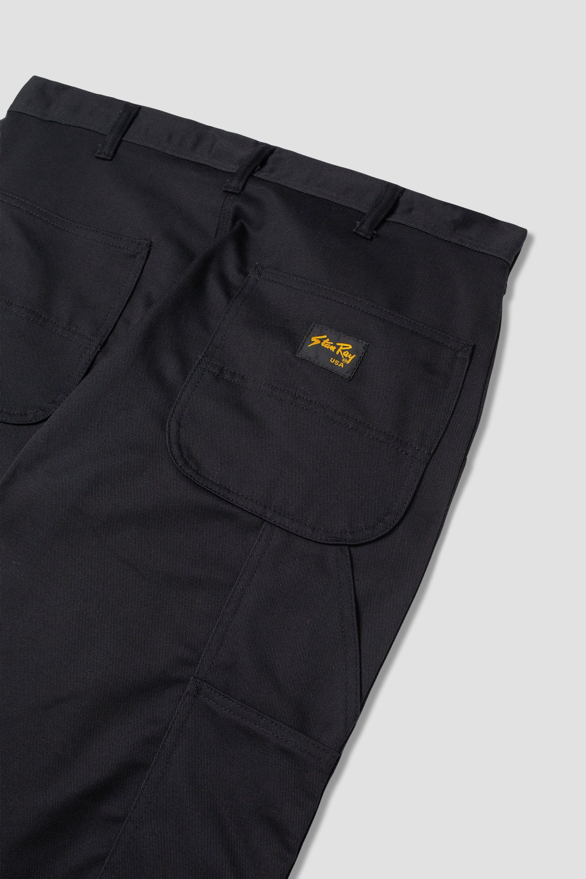 80s Painter Pant (Earl's Black Twill) - Stan Ray