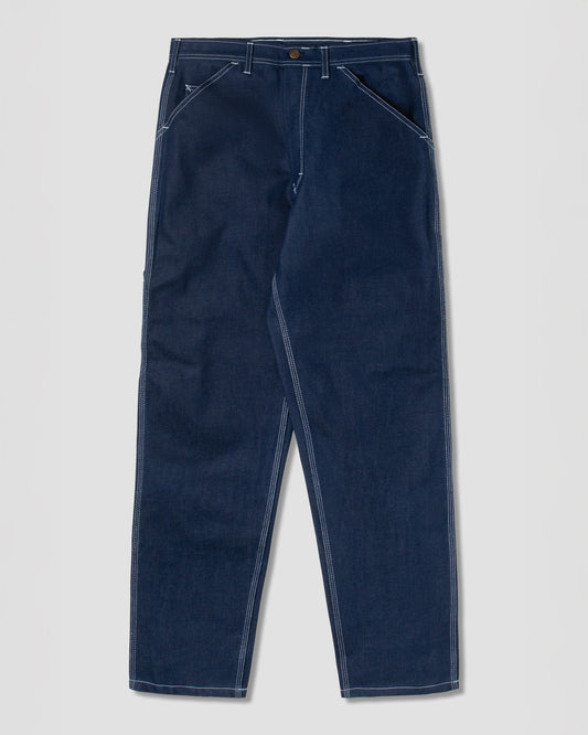 Pantalon de peintre des années 80 (denim indigo)