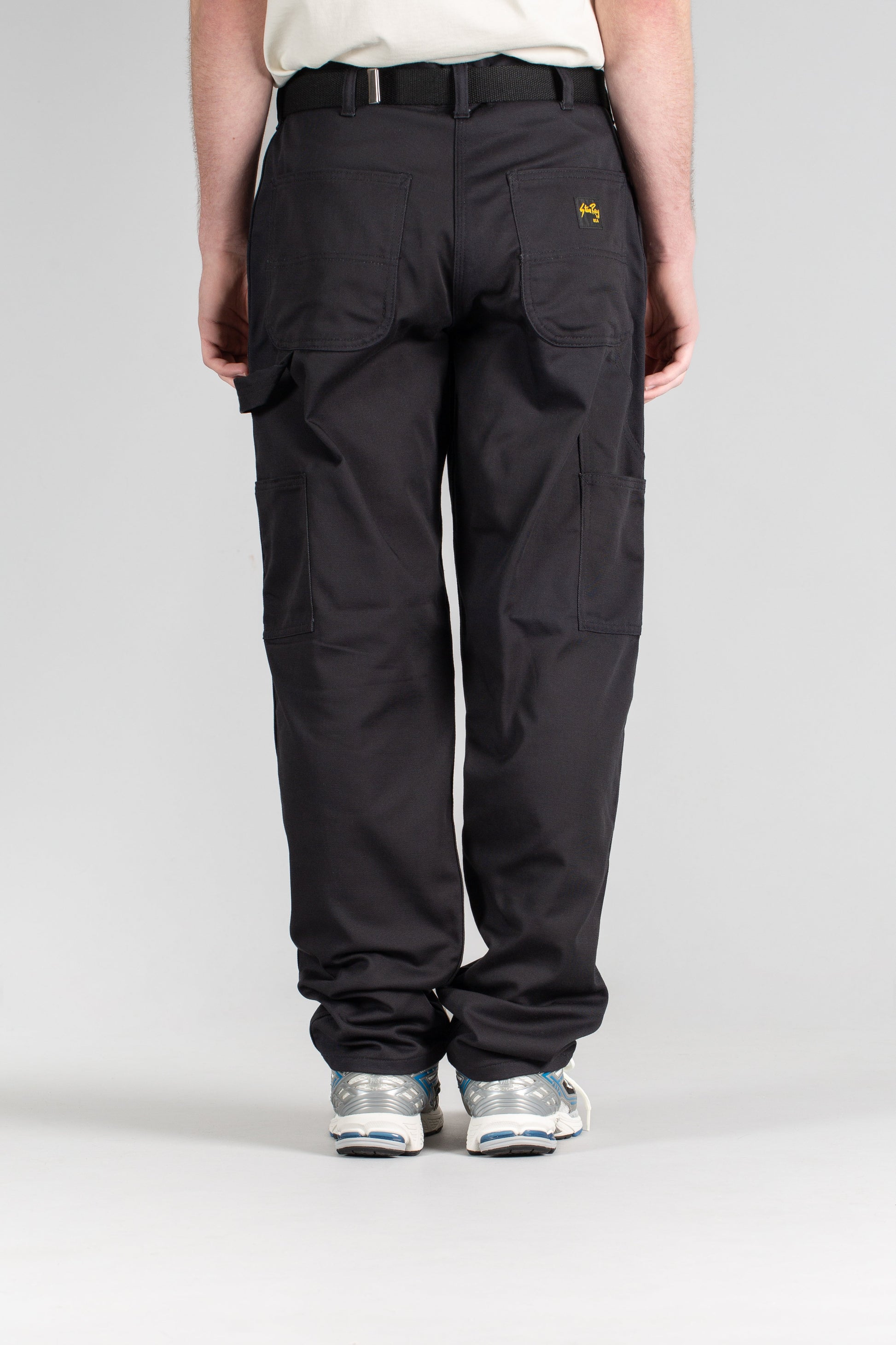 80s Painter Pant (Earl's Black Twill) - Stan Ray