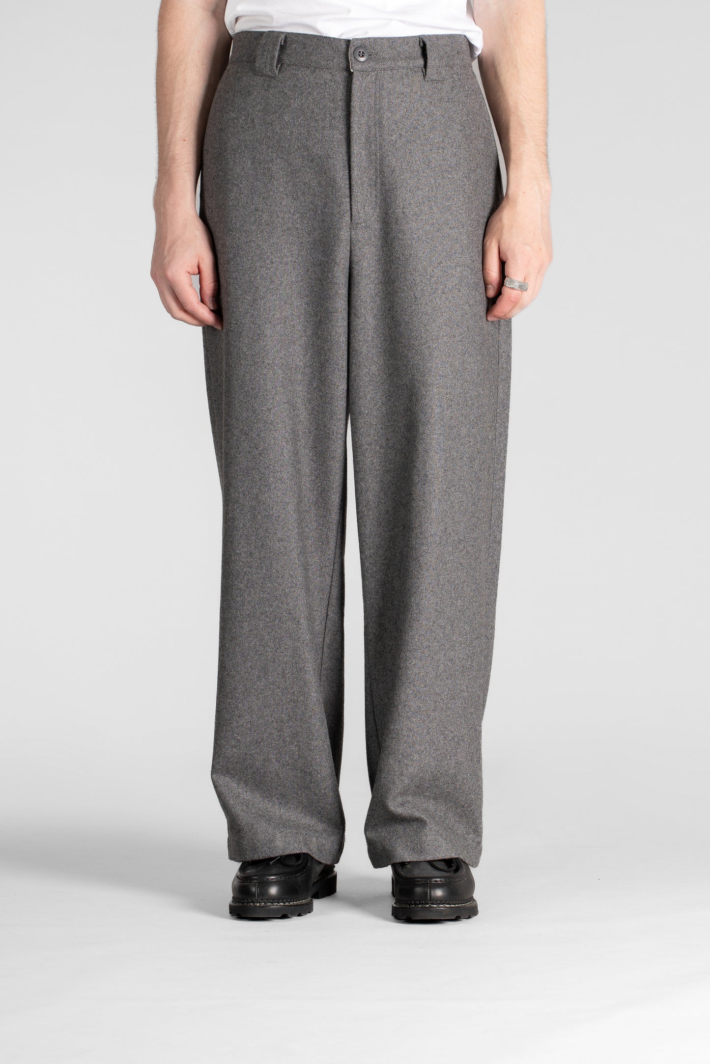 A Pant (Charcoal Wool)