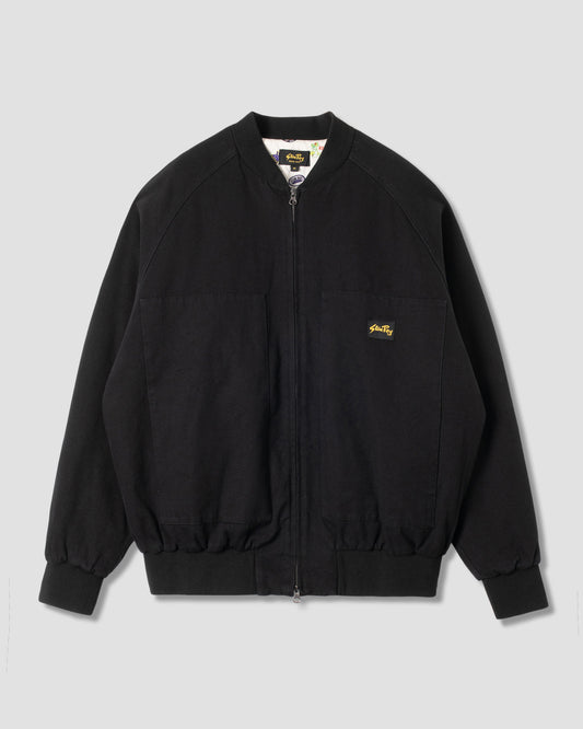 Bomber Jacket (Washed Black)