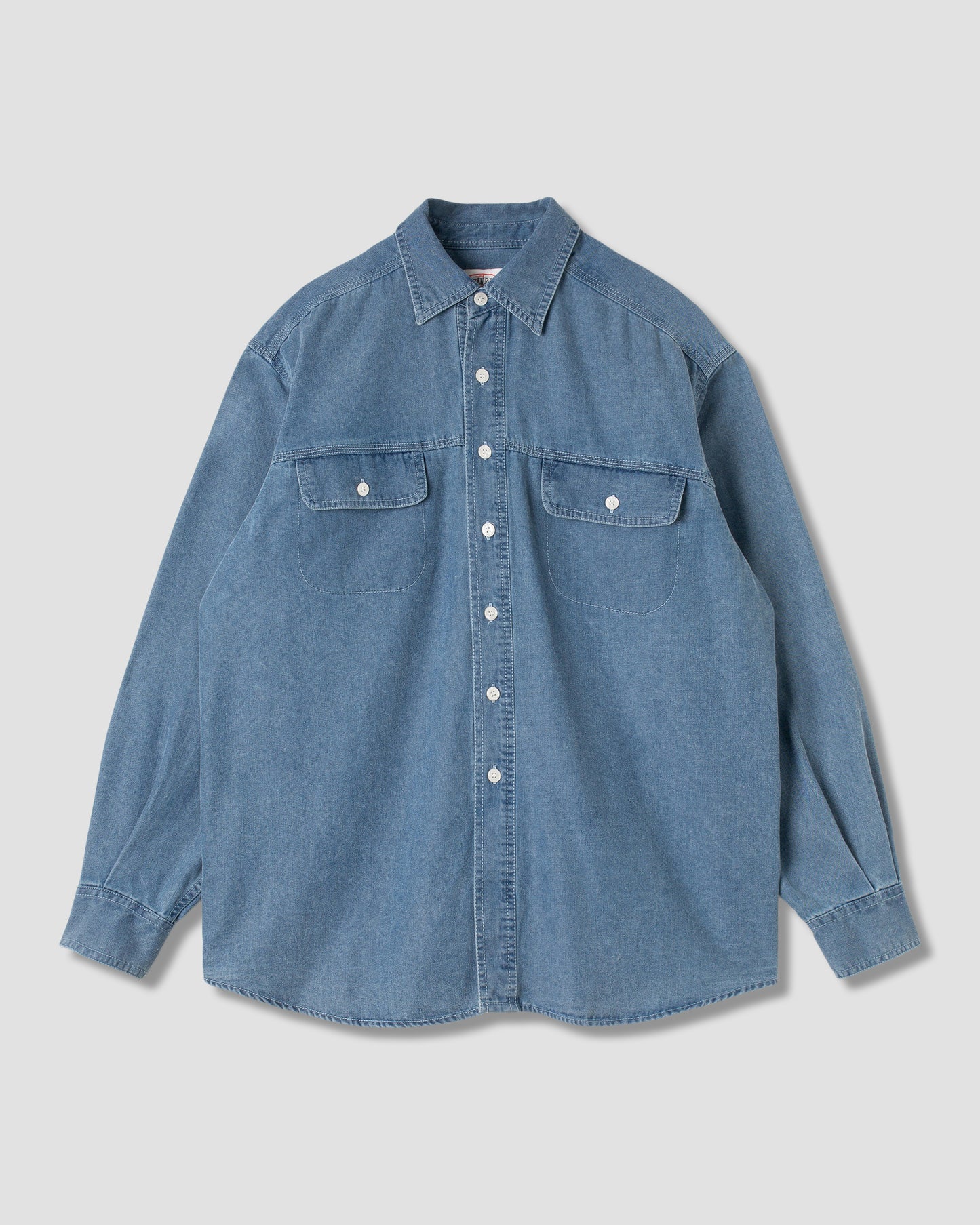 Chambray Shirt (Mid Wash 6oz Denim)