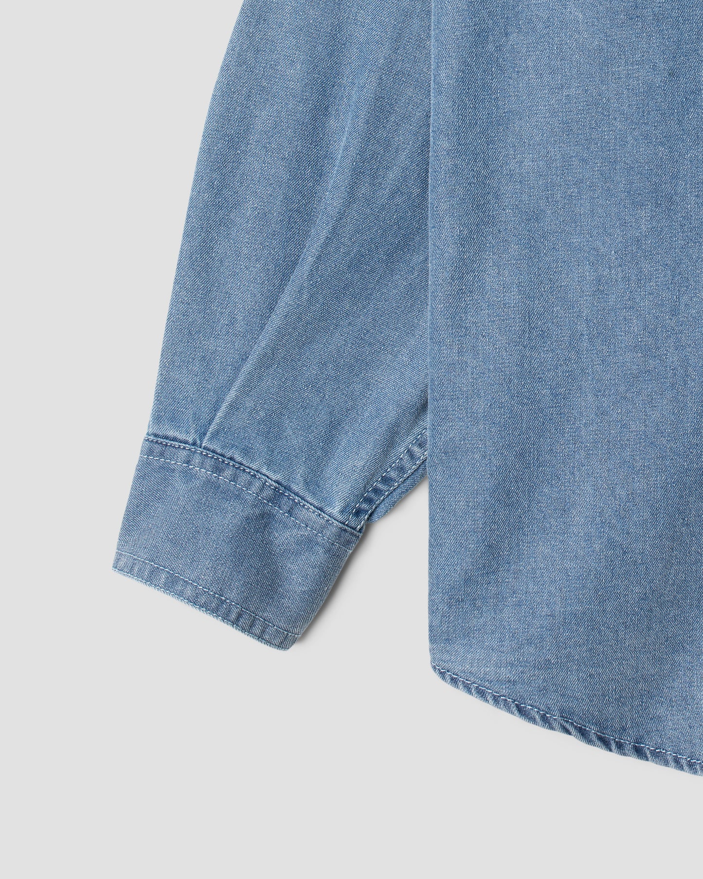 Chambray Shirt (Mid Wash 6oz Denim)