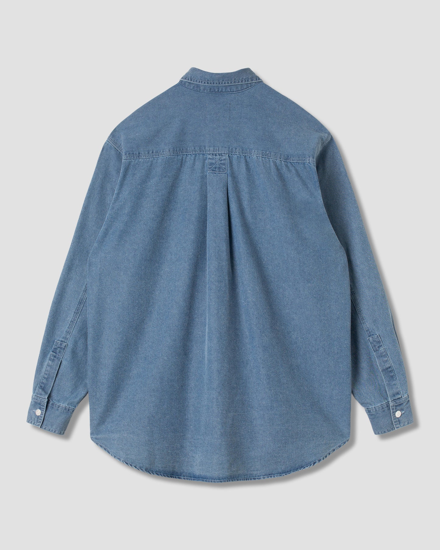 Chambray Shirt (Mid Wash 6oz Denim)