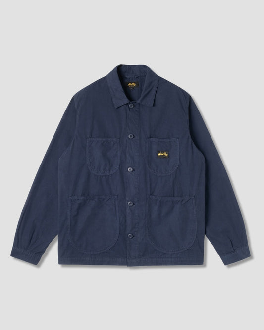 Coverall Jacket (popeline bleu marine)