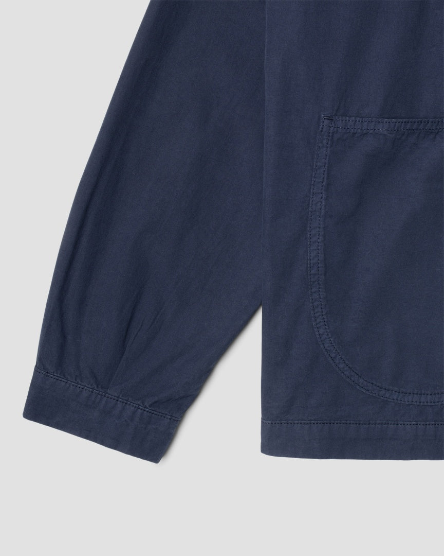 Coverall Jacket (Navy Poplin)