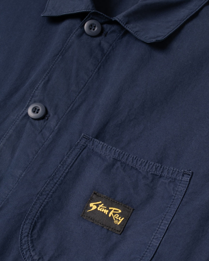 Coverall Jacket (Navy Poplin)