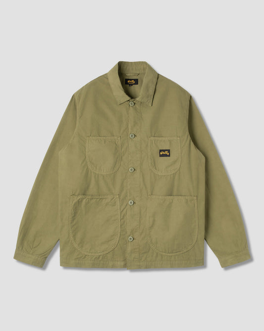 Coverall Jacket (Olive Poplin)