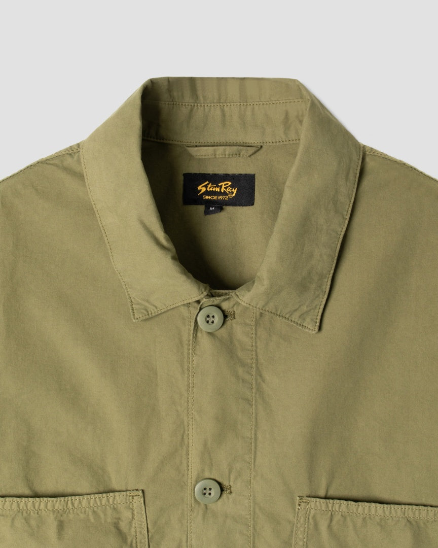 Coverall Jacket (Olive Poplin)