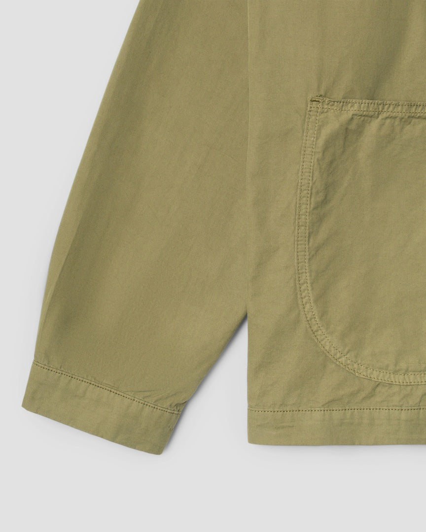 Coverall Jacket (Olive Poplin)