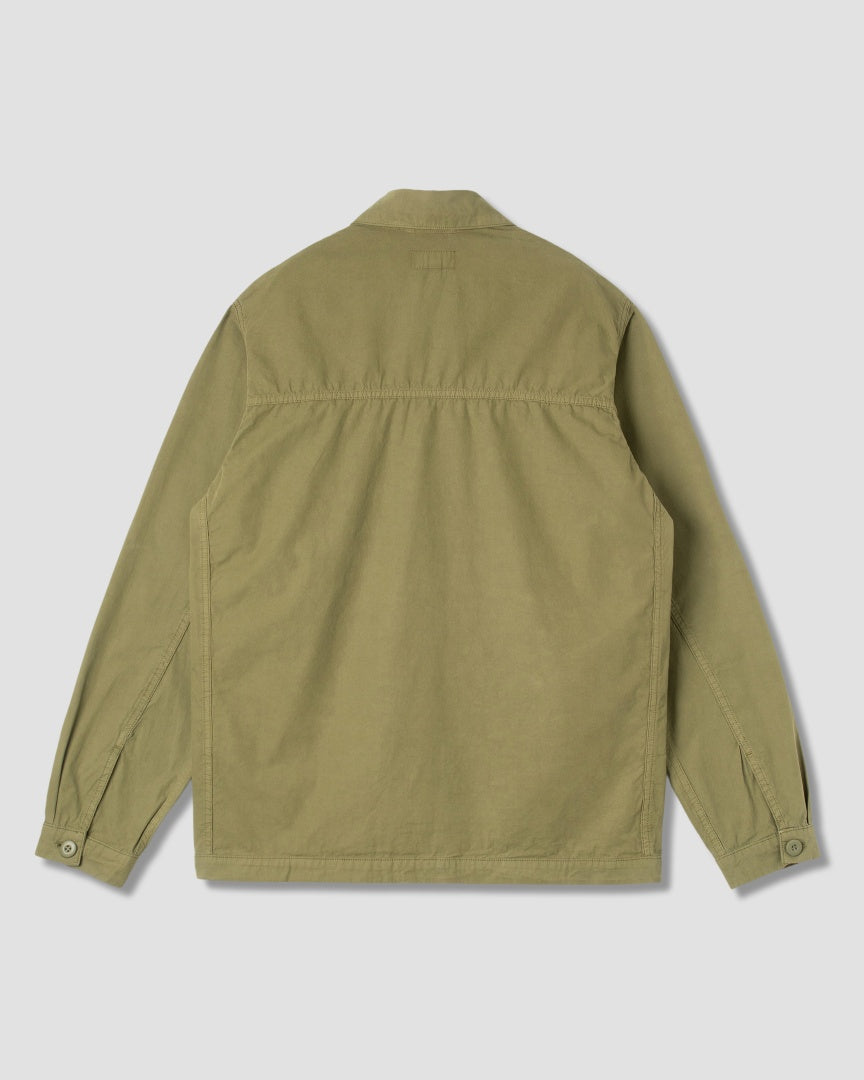 Coverall Jacket (Olive Poplin)