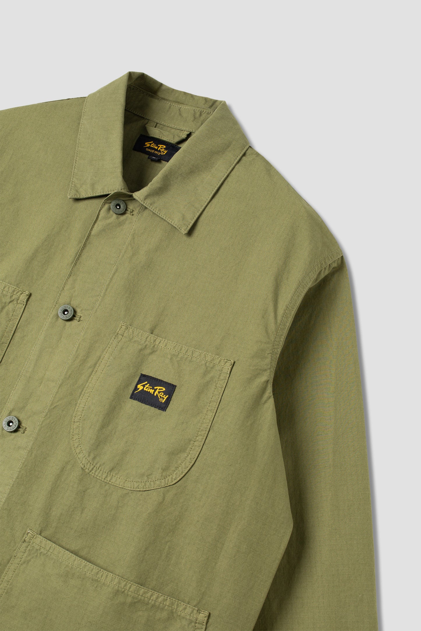 Coverall Jacket (Olive Ripstop)