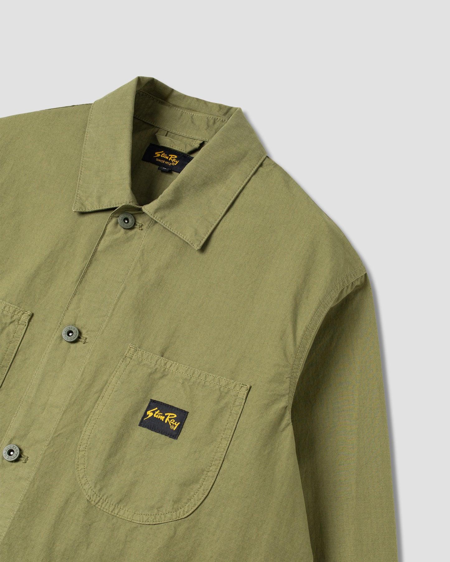 Coverall Jacket (Olive Ripstop)