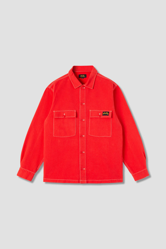 CPO Shirt (Aged Red Bedford Cord)