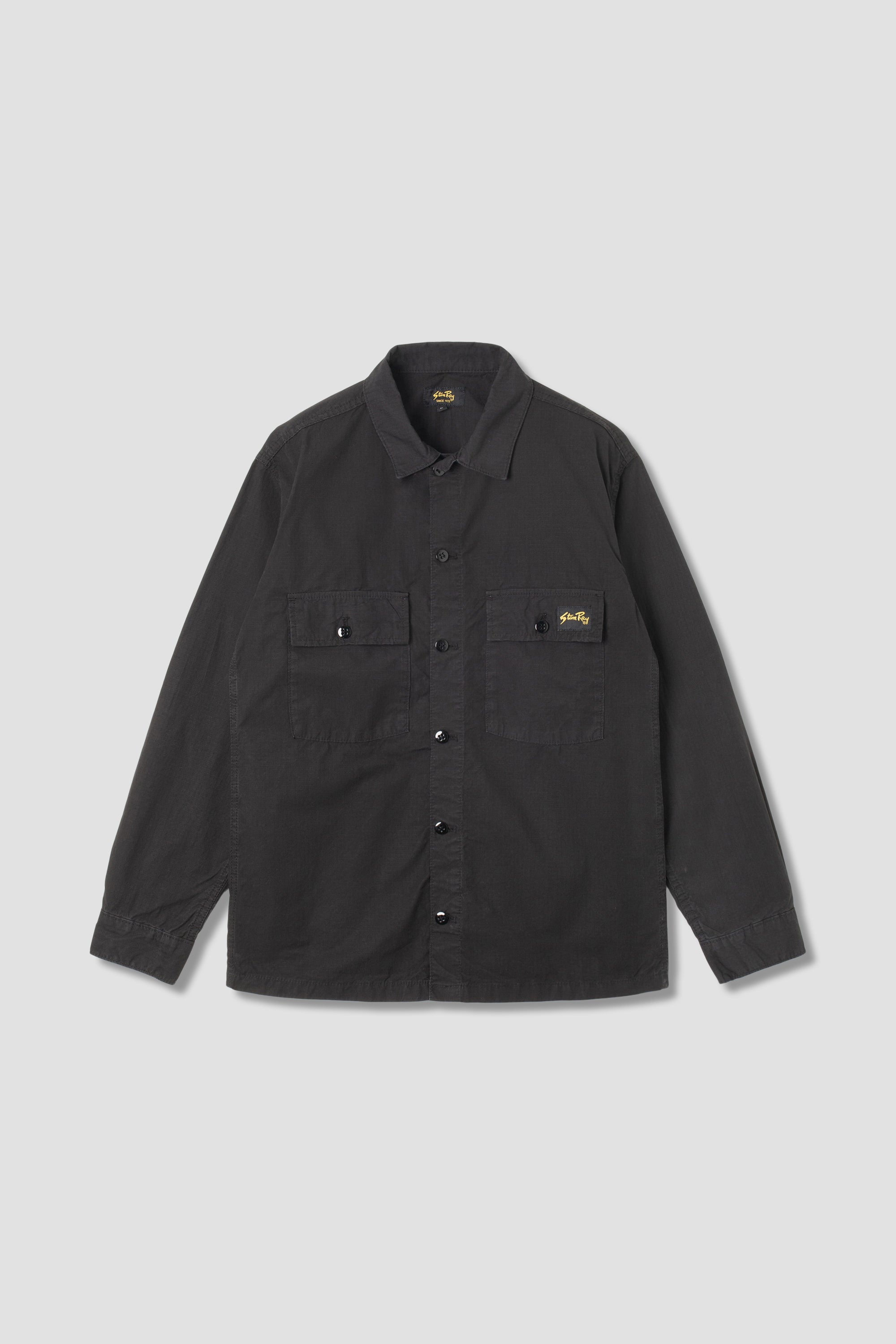 CPO Shirt (Black Ripstop) – Stan Ray