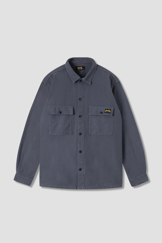 CPO Shirt (Navy Sateen)