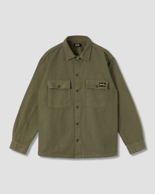 CPO Shirt (Olive Sateen)