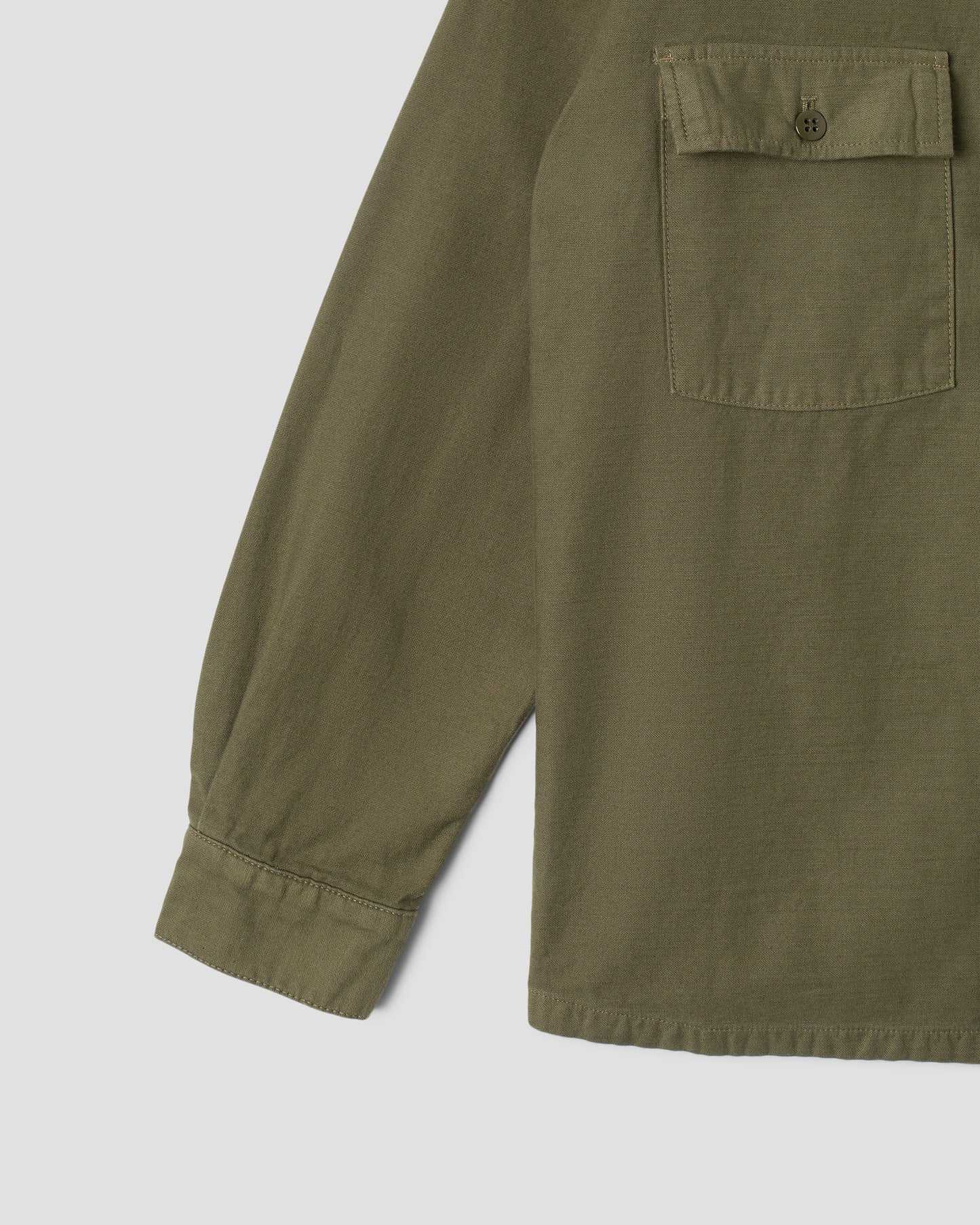 CPO Shirt (Olive Sateen)