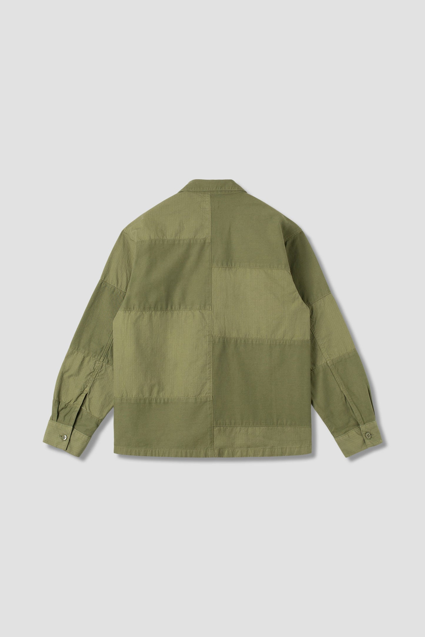 CPO Shirt (Olive Sateen/Ripstop Mix)