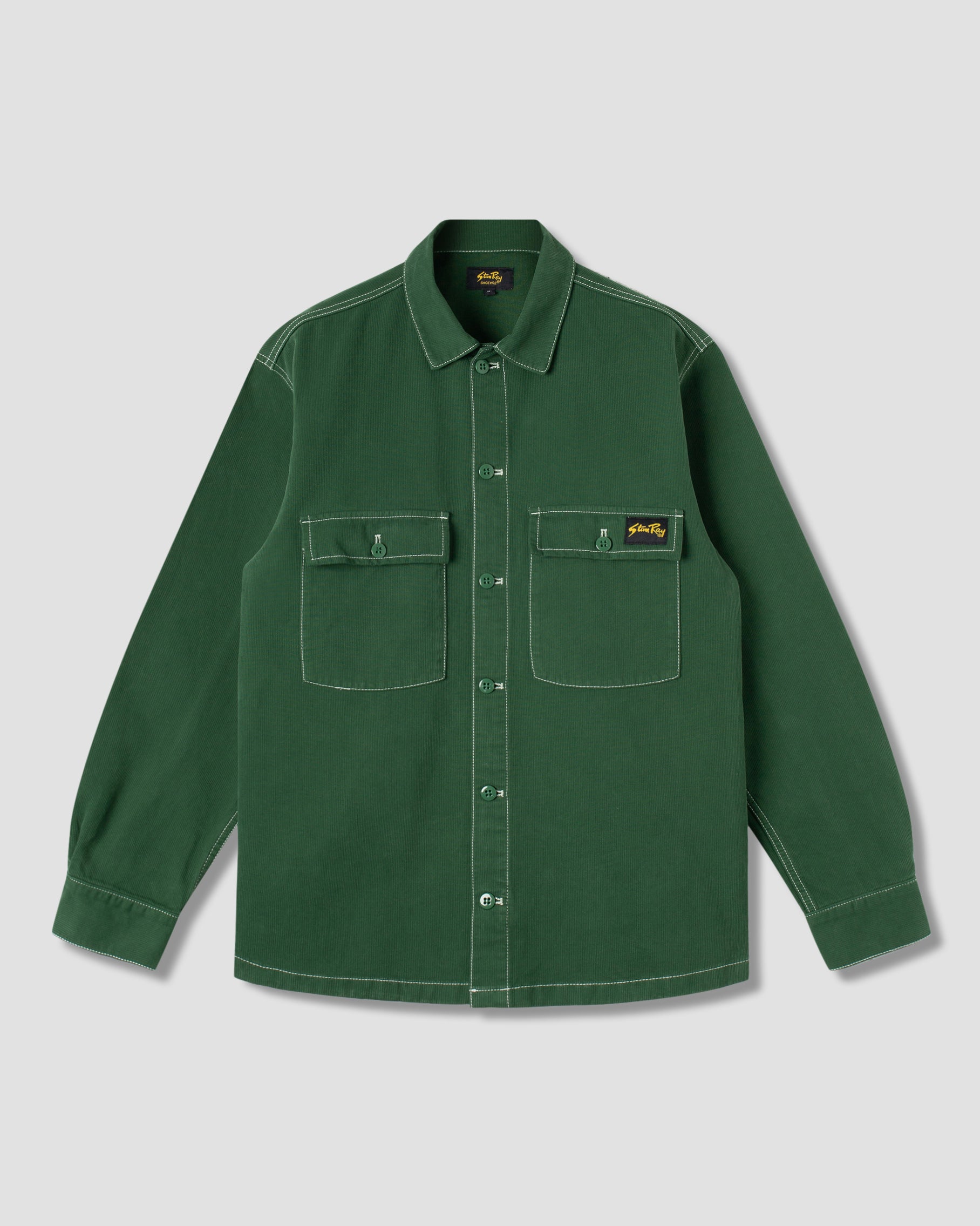 Stan Ray CPO Shirt Racing Green Bedford Cord