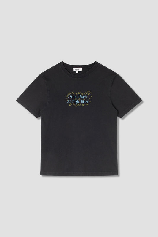 Diner Tee (noir délavé)