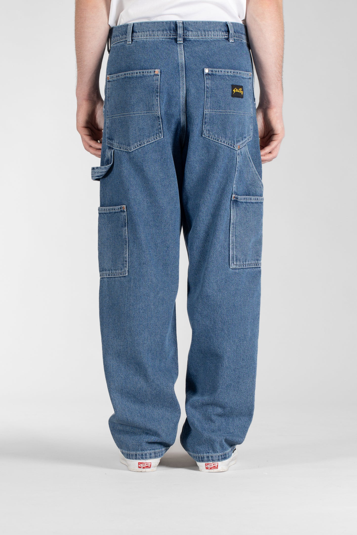 Double Knee Pant (Heavy Stone Wash Denim)