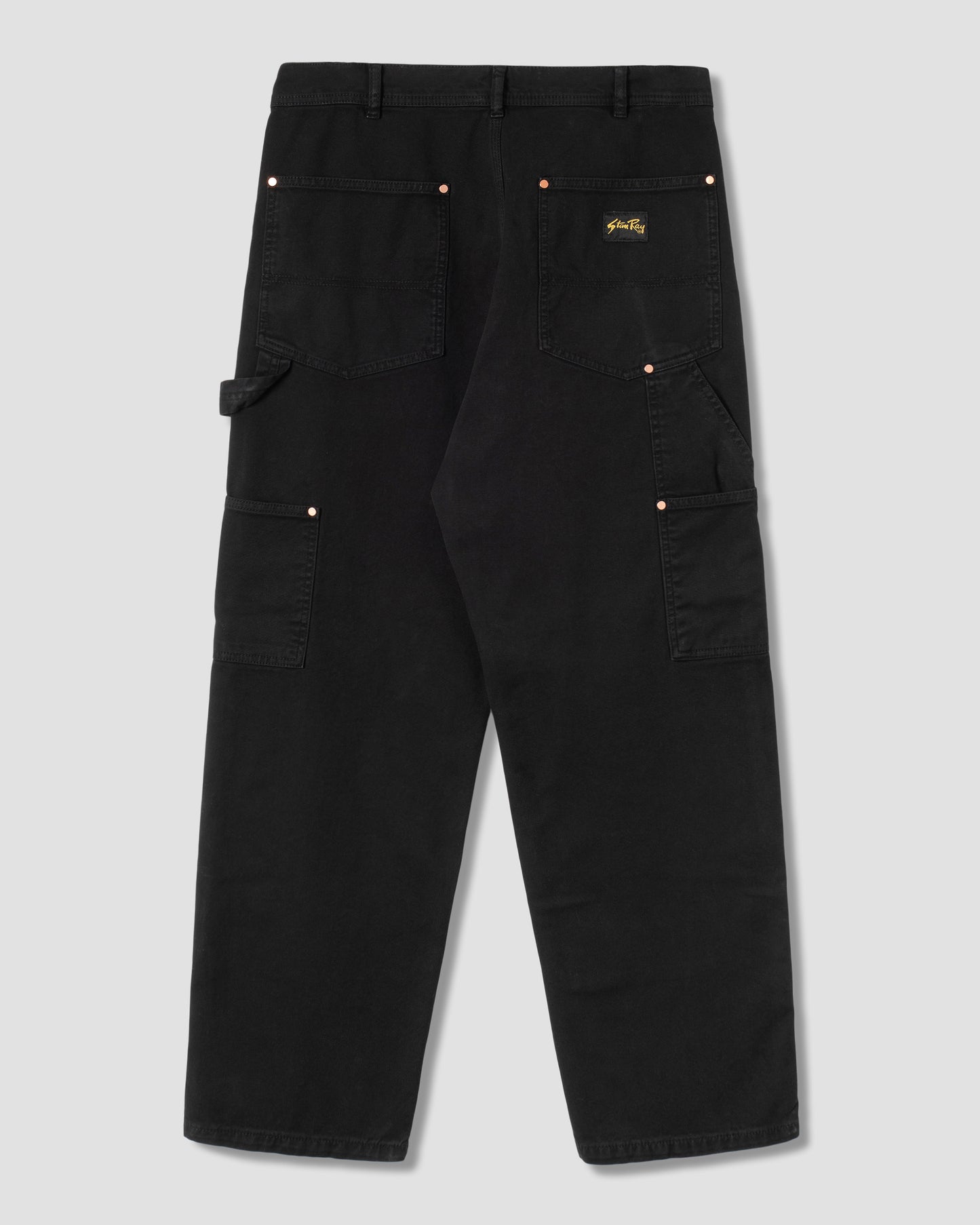 Pantalon à double genou (canard noir délavé)