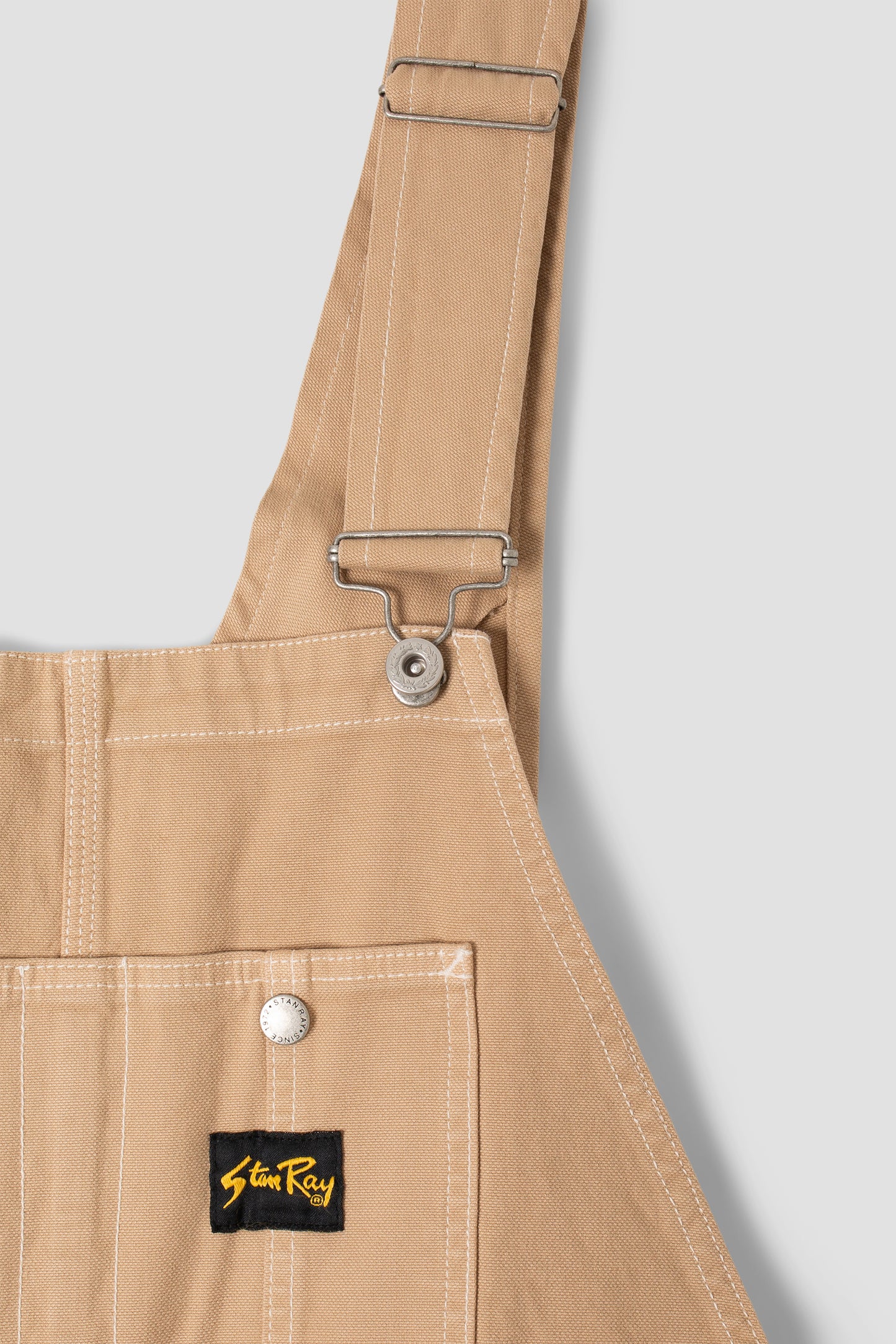 Earls Bib (Antique Khaki Duck)