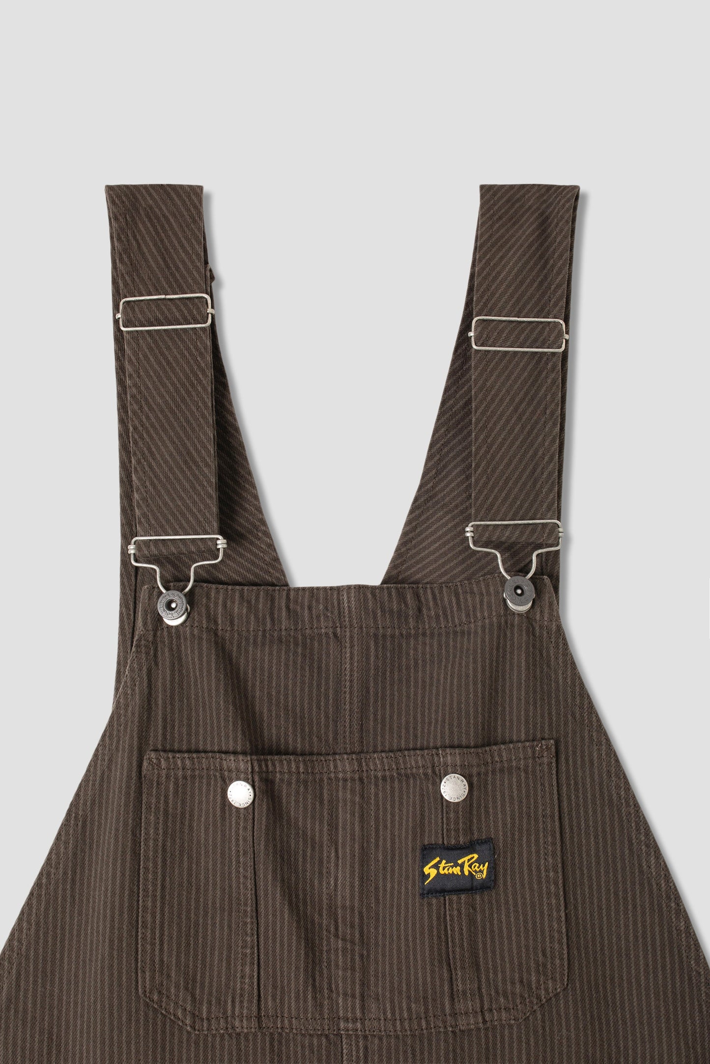 Earls Bib (Overdyed Charcoal Hickory)