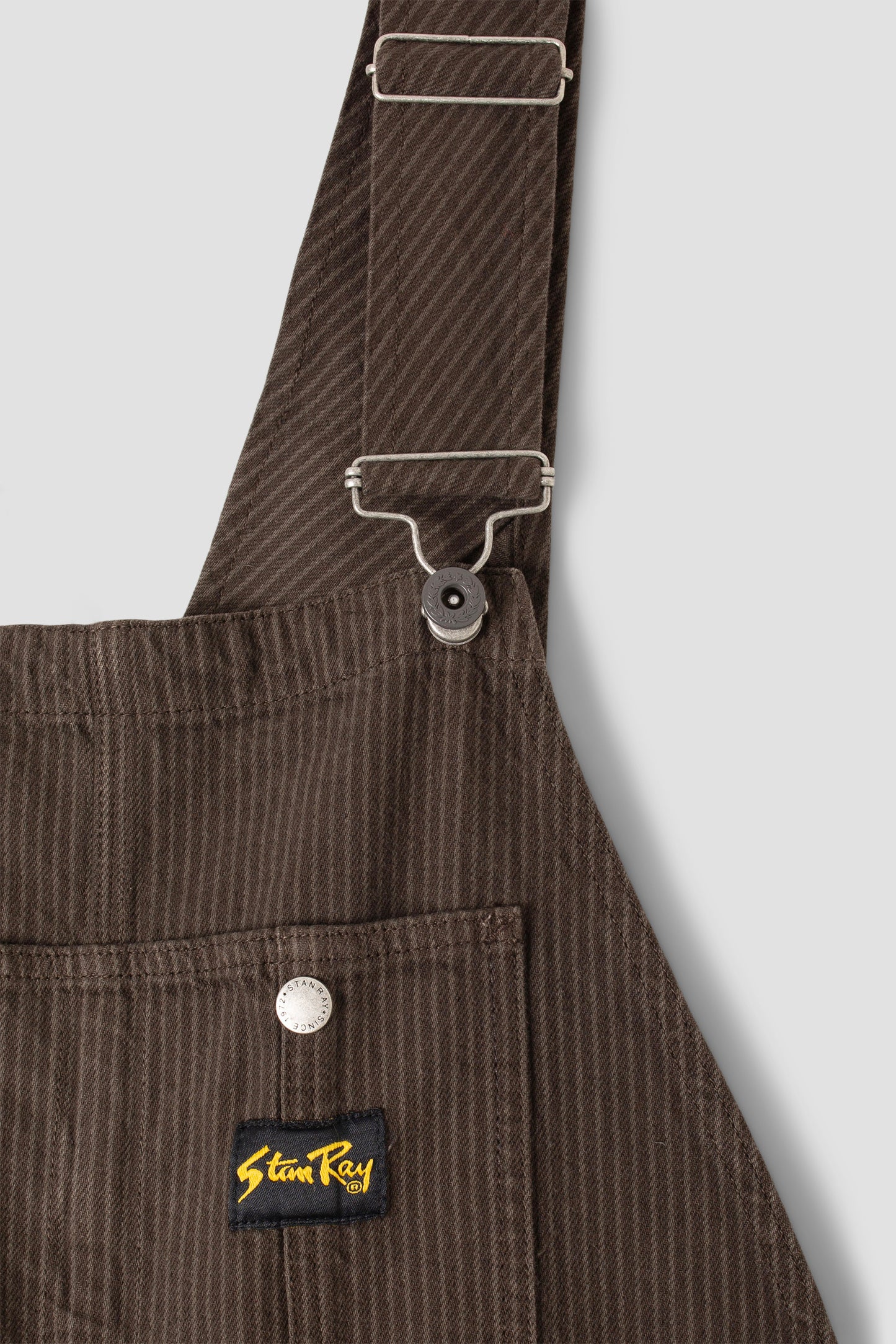 Earls Bib (Overdyed Charcoal Hickory)