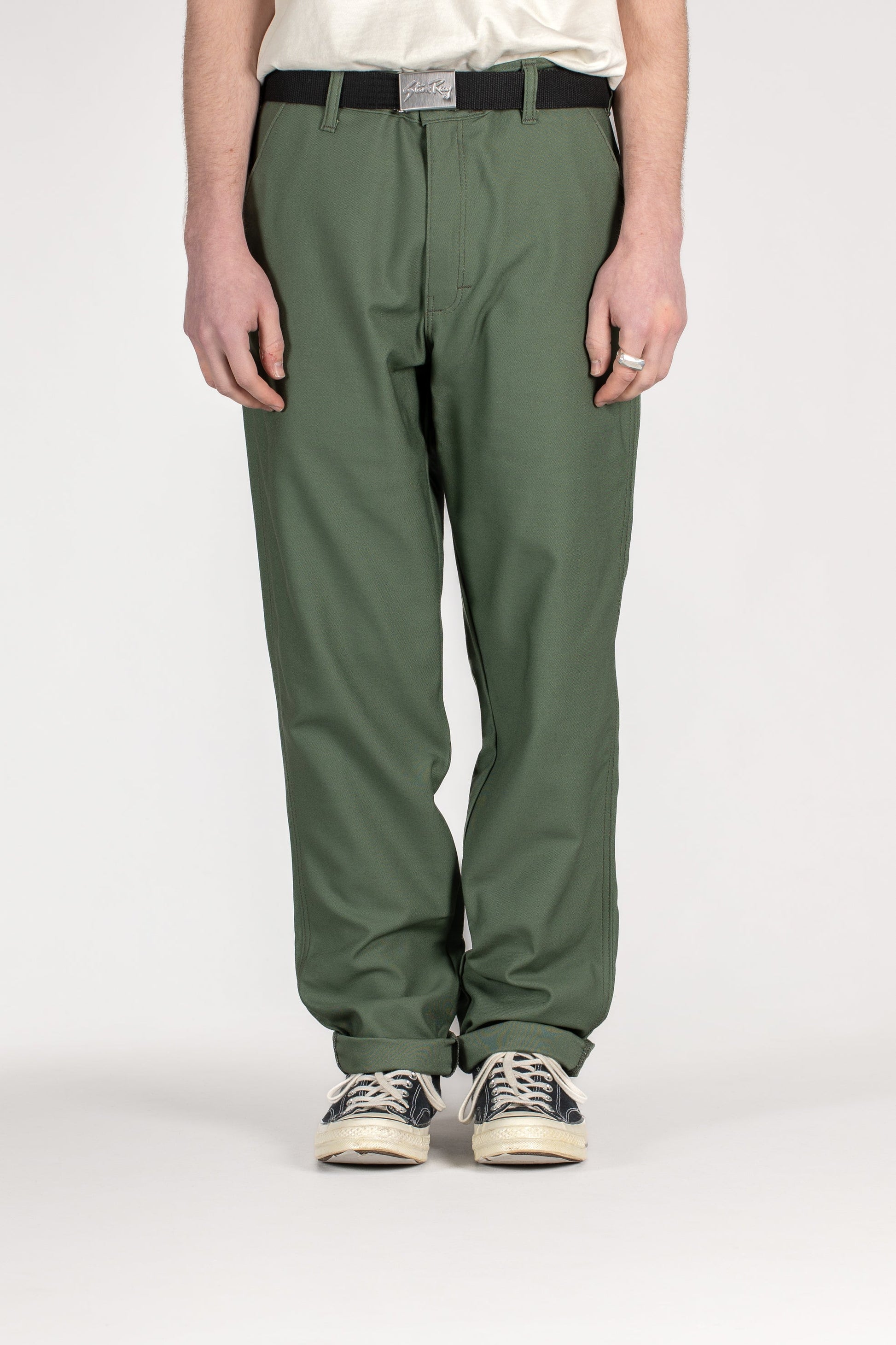 Easy Chino (Olive Sateen 8.5oz) - Stan Ray