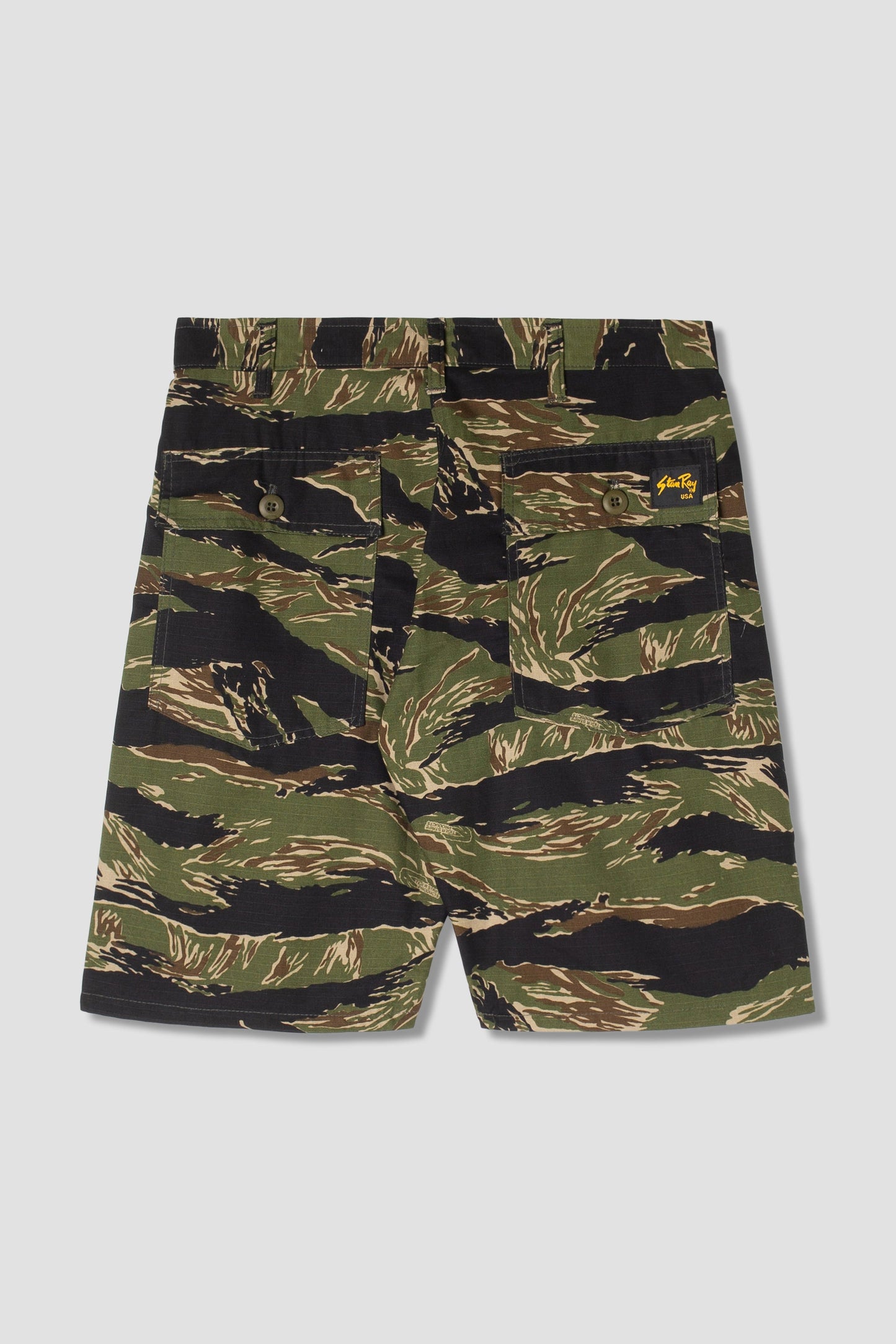 Fatigue Short (Green Tigerstripe Ripstop) - Stan Ray