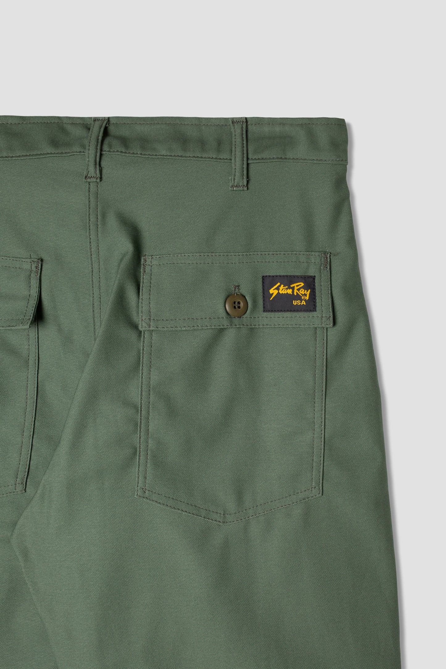 Fatigue Short (Olive Sateen 8.5oz) - Stan Ray