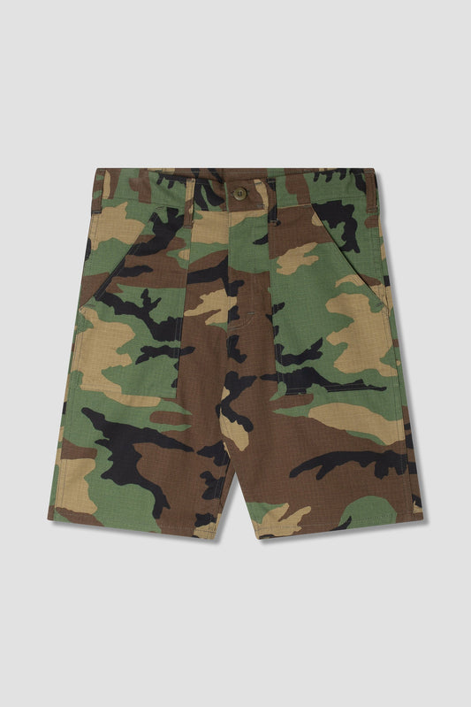 Fatigue Short (Woodland Camo) - Stan Ray