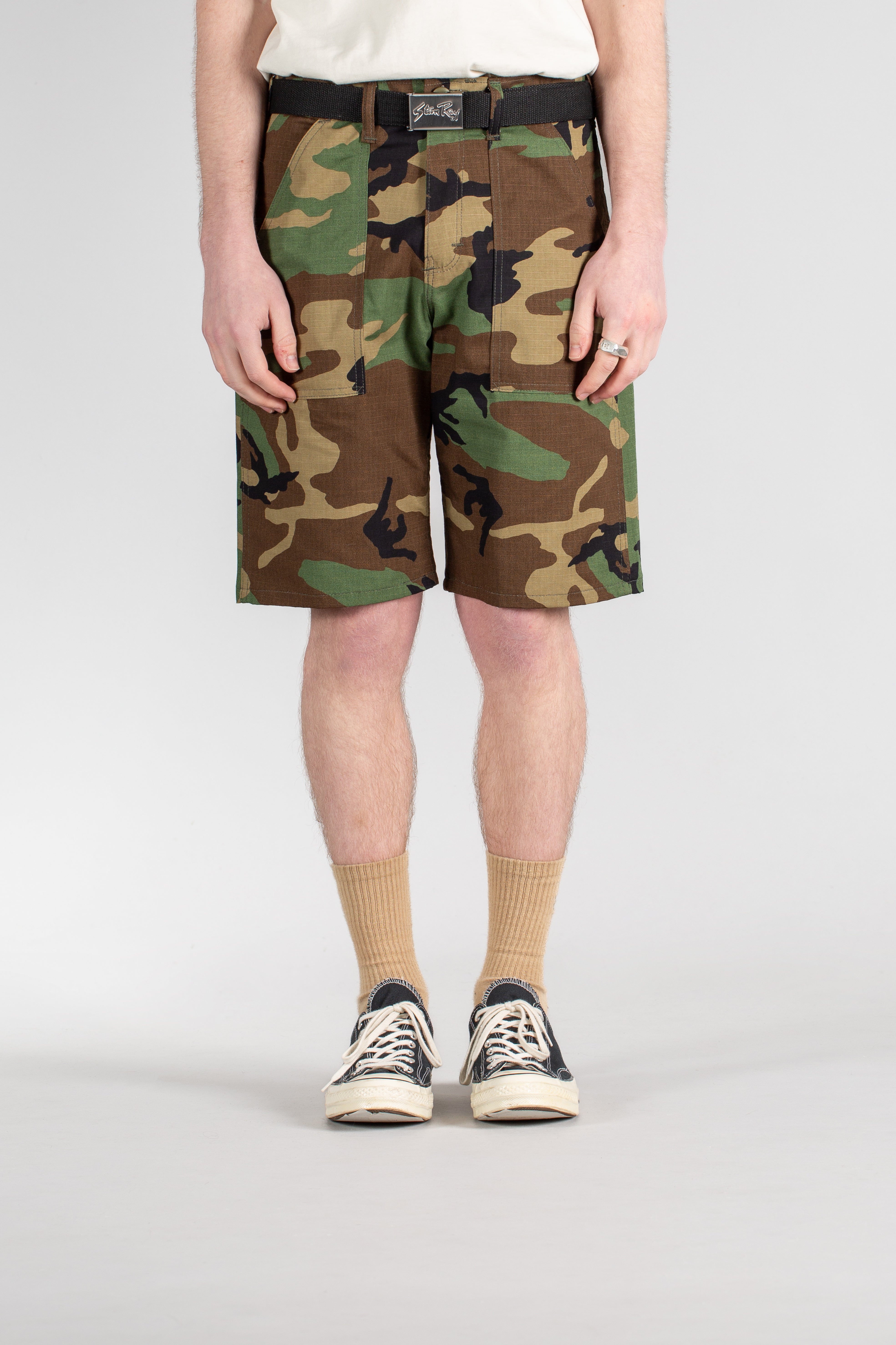 Fatigue Short (Woodland Camo) – Stan Ray