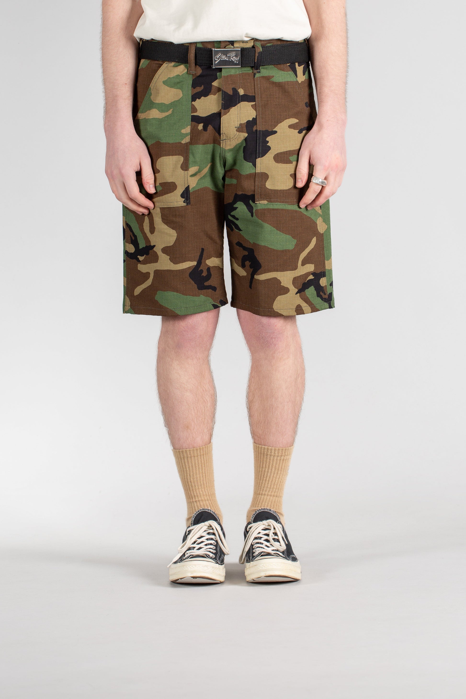 Fatigue Short (Woodland Camo) - Stan Ray