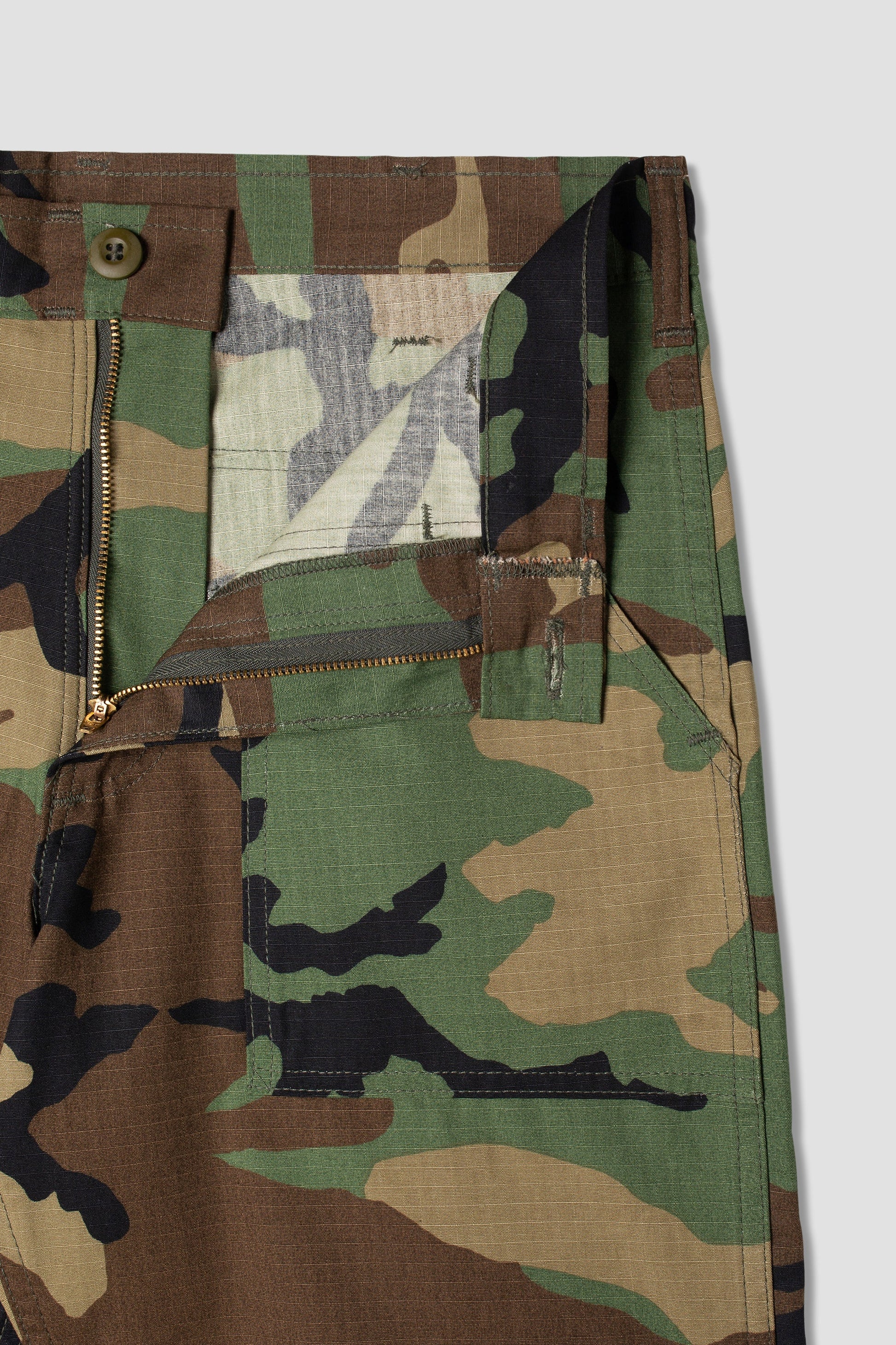 Fatigue Short (Woodland Camo) - Stan Ray