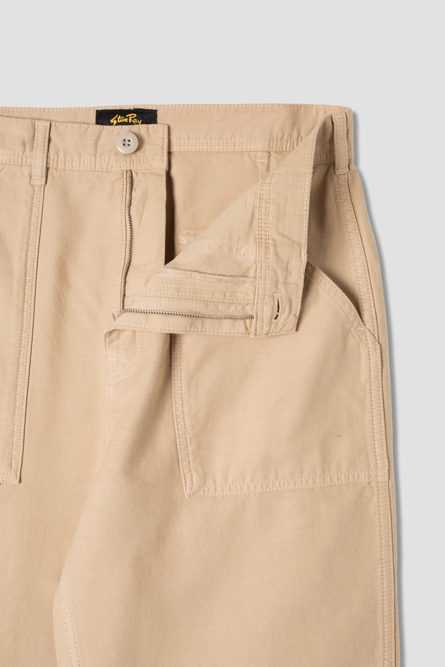 Fat Pant (Khaki Sateen)