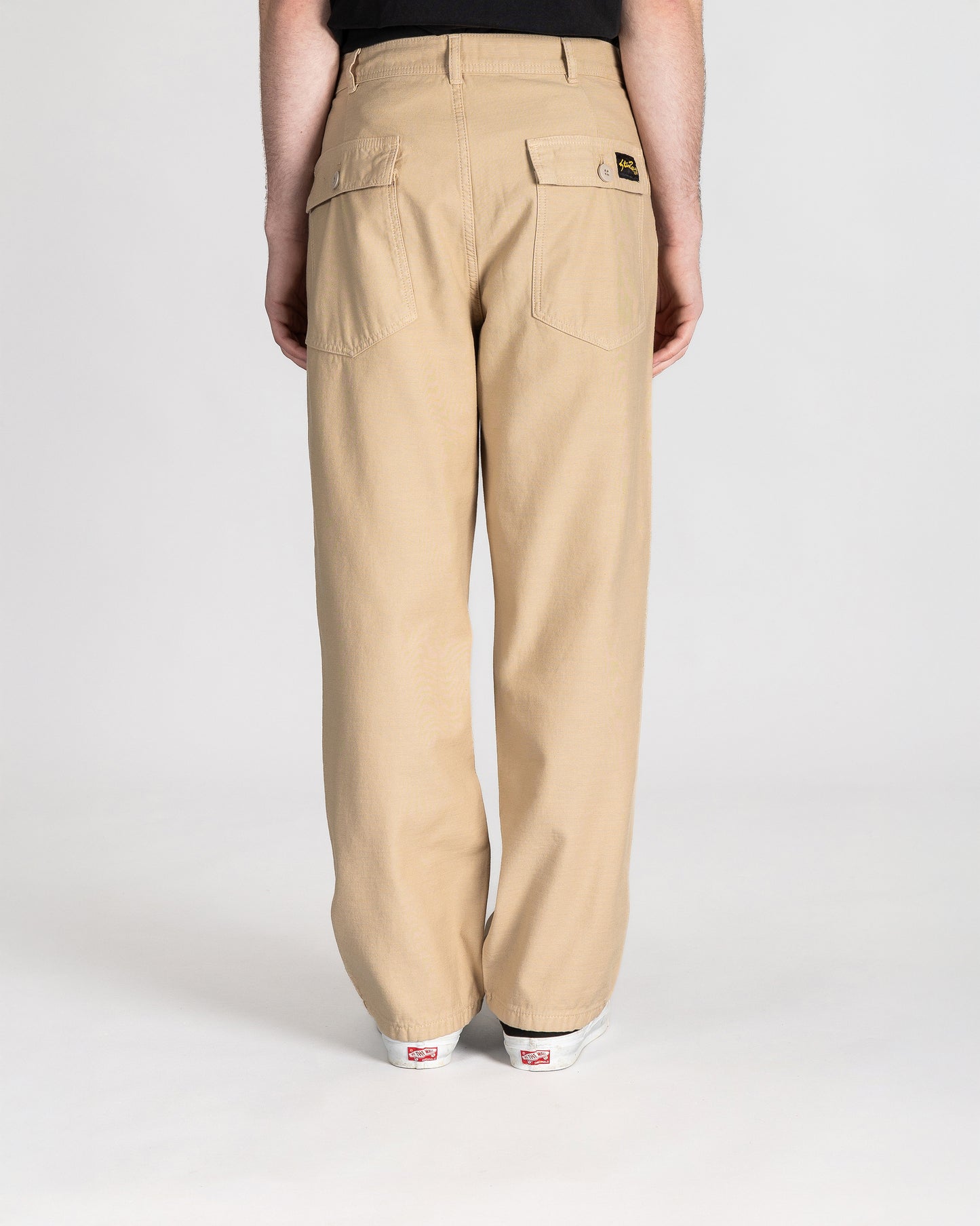 Fat Pant (Khaki Sateen)