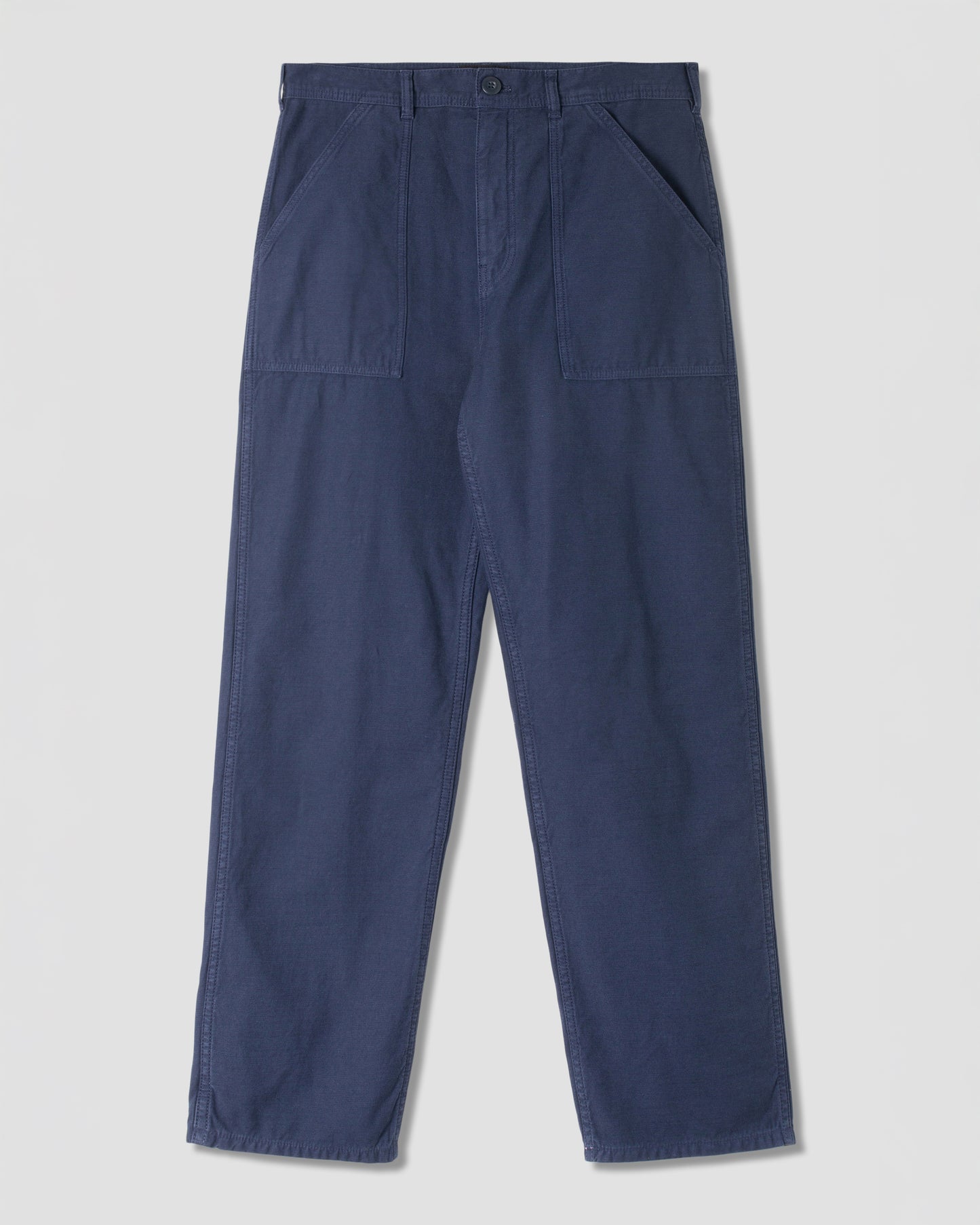 Fat Pant (Navy Sateen)