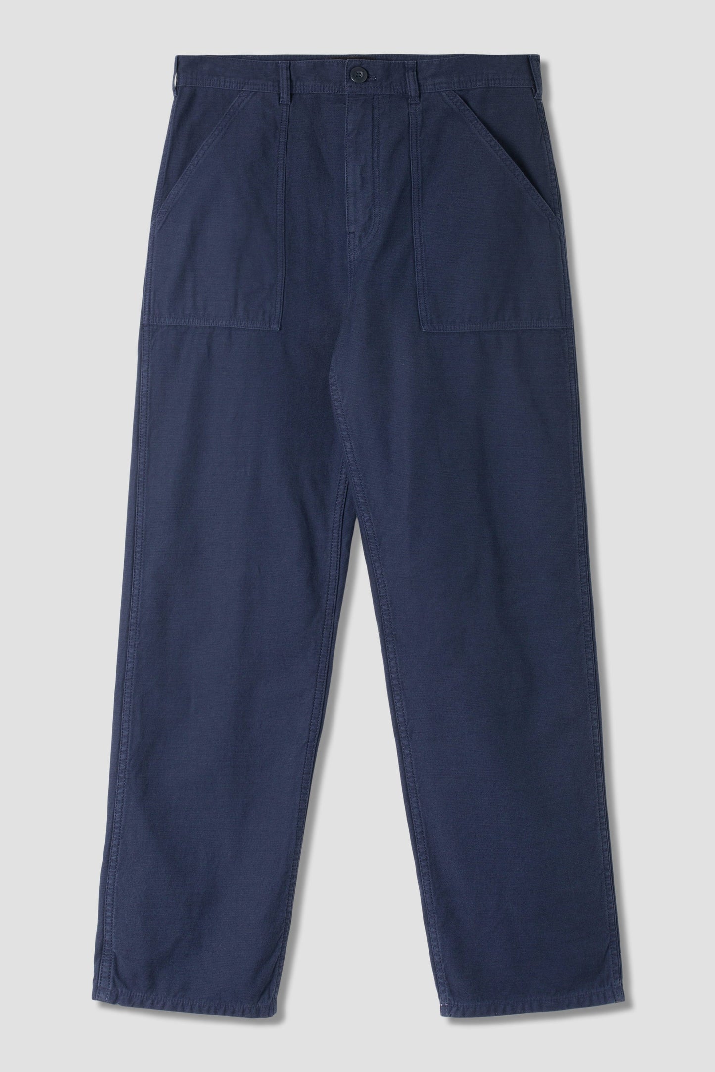 Fat Pant (Navy Sateen)