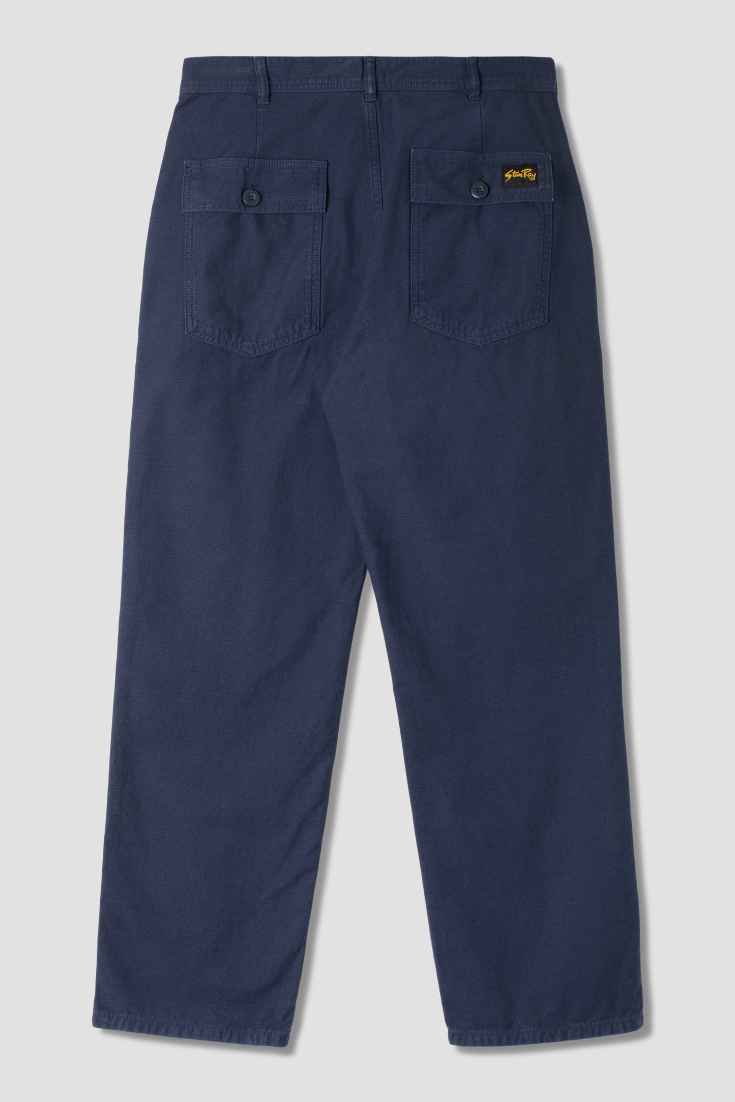 Fat Pant (Navy Sateen)