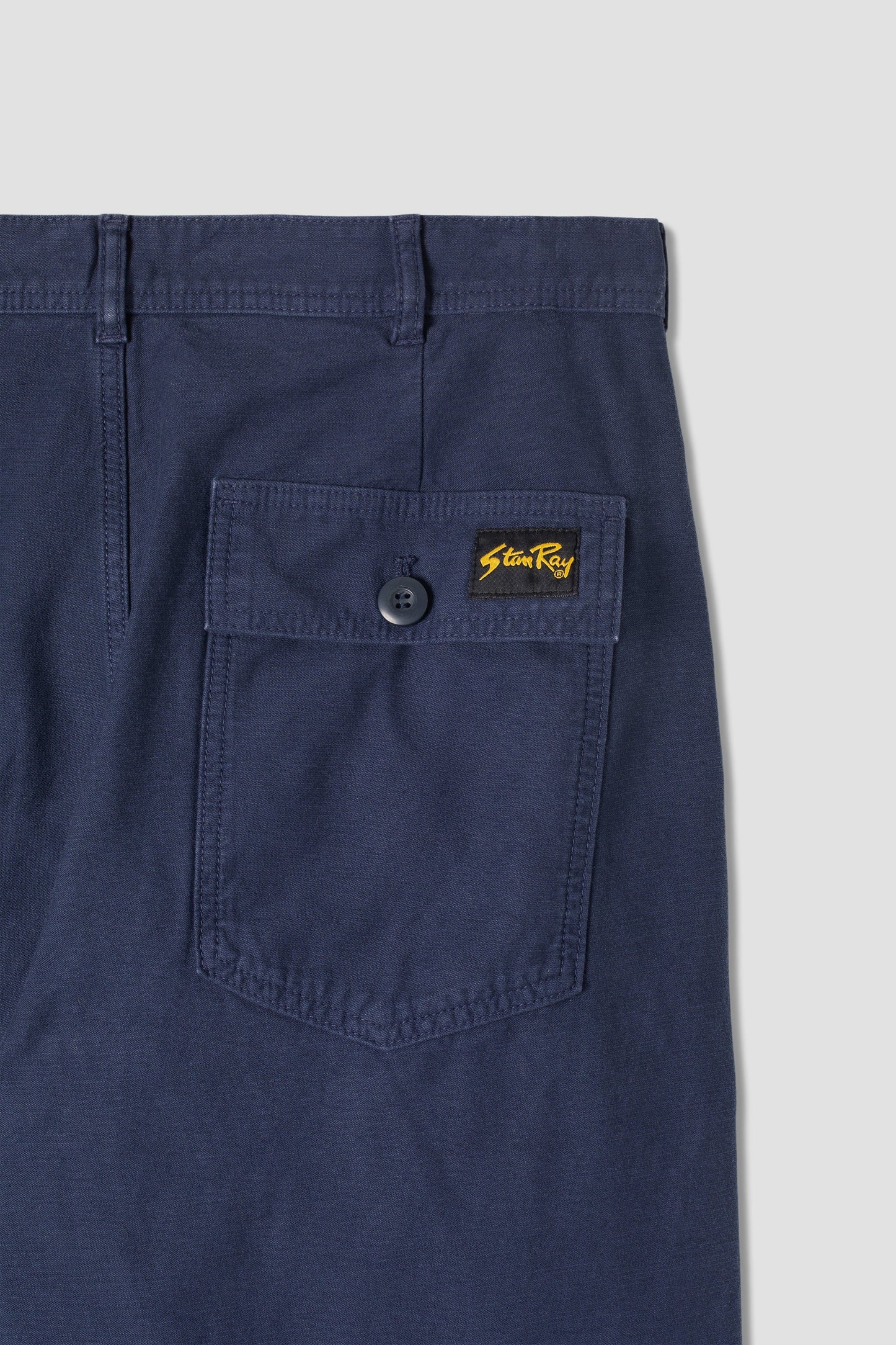 Fat Pant (Navy Sateen)