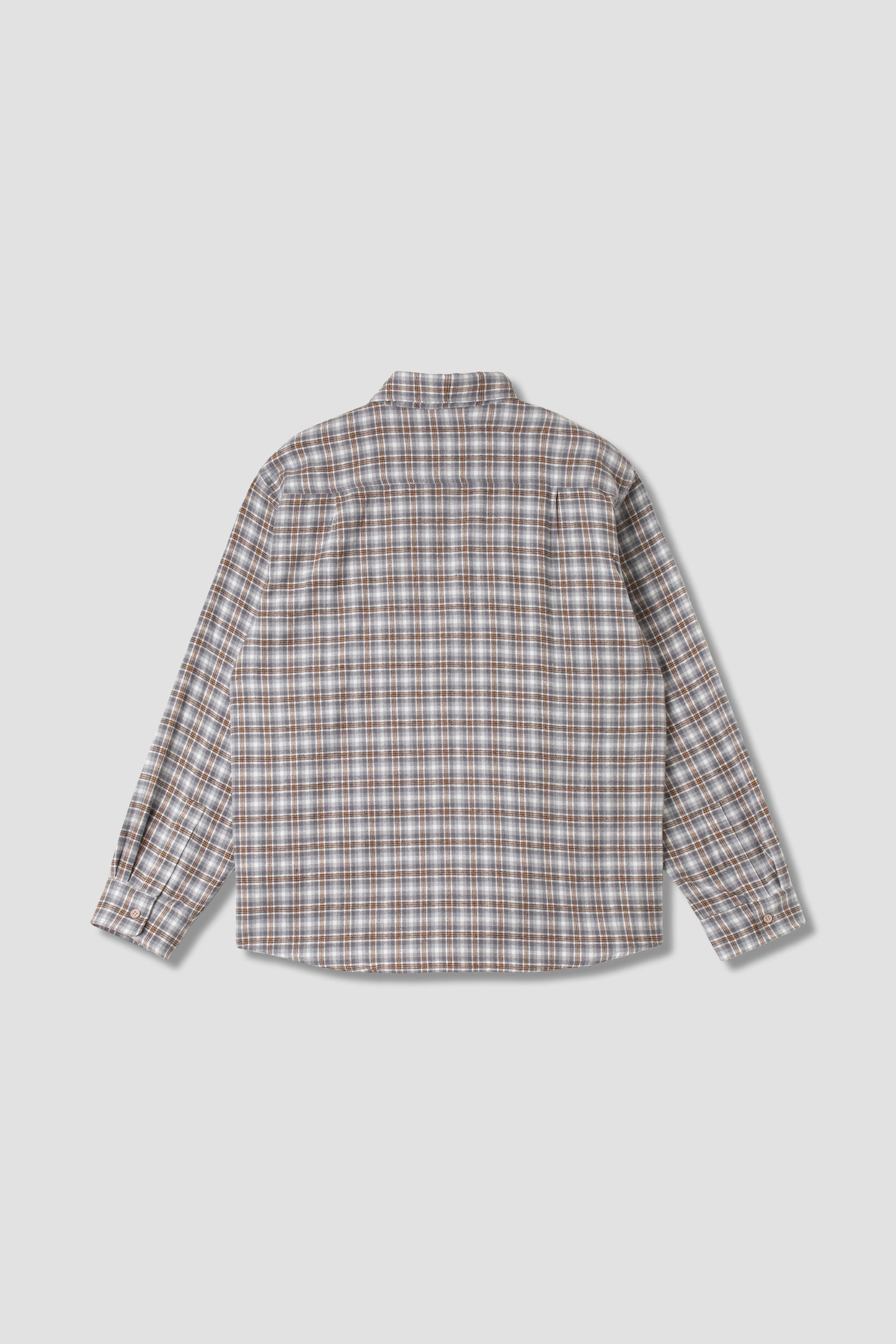 Flannel Shirt (Grey Plaid)