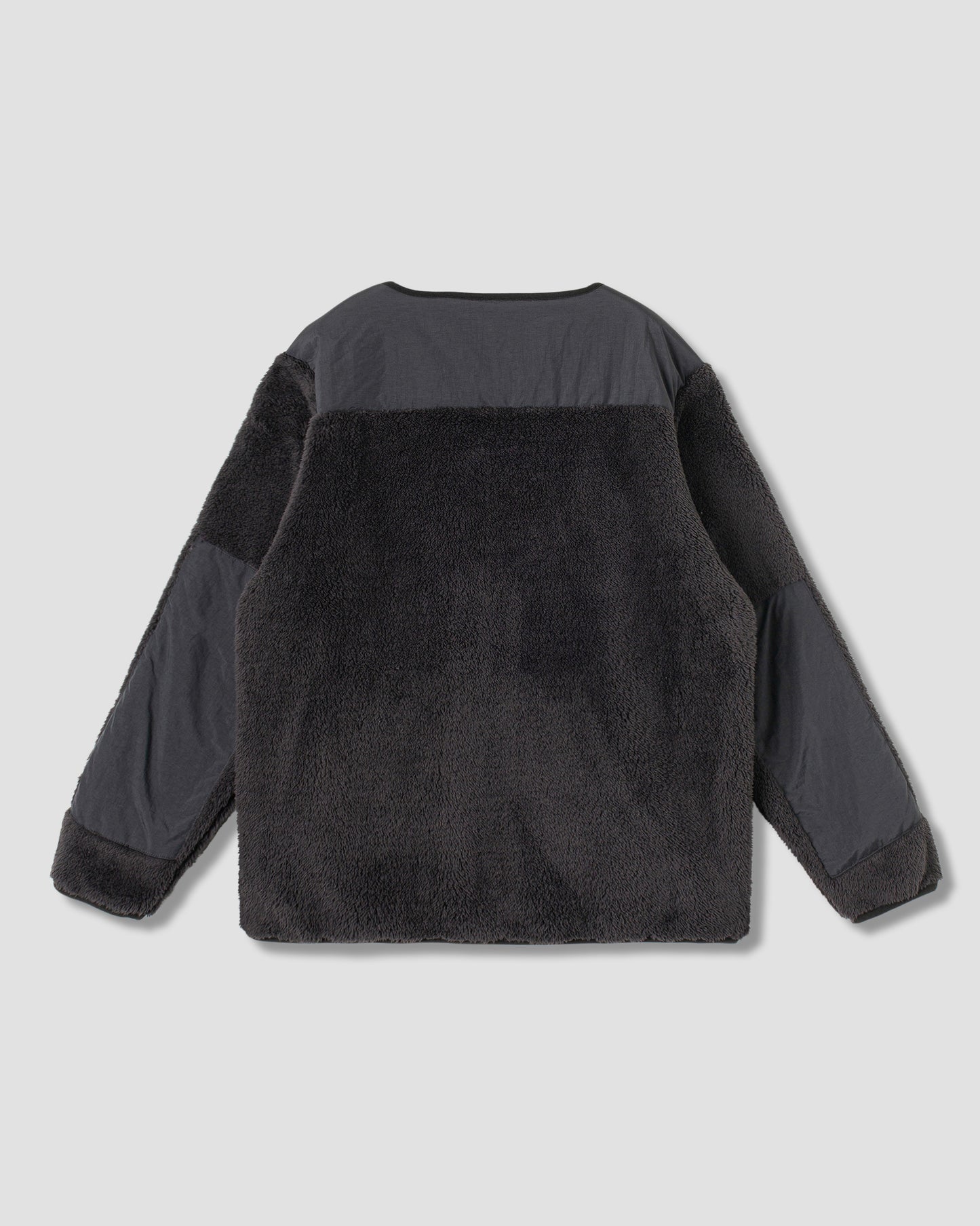 Fleece Cardigan (Black)